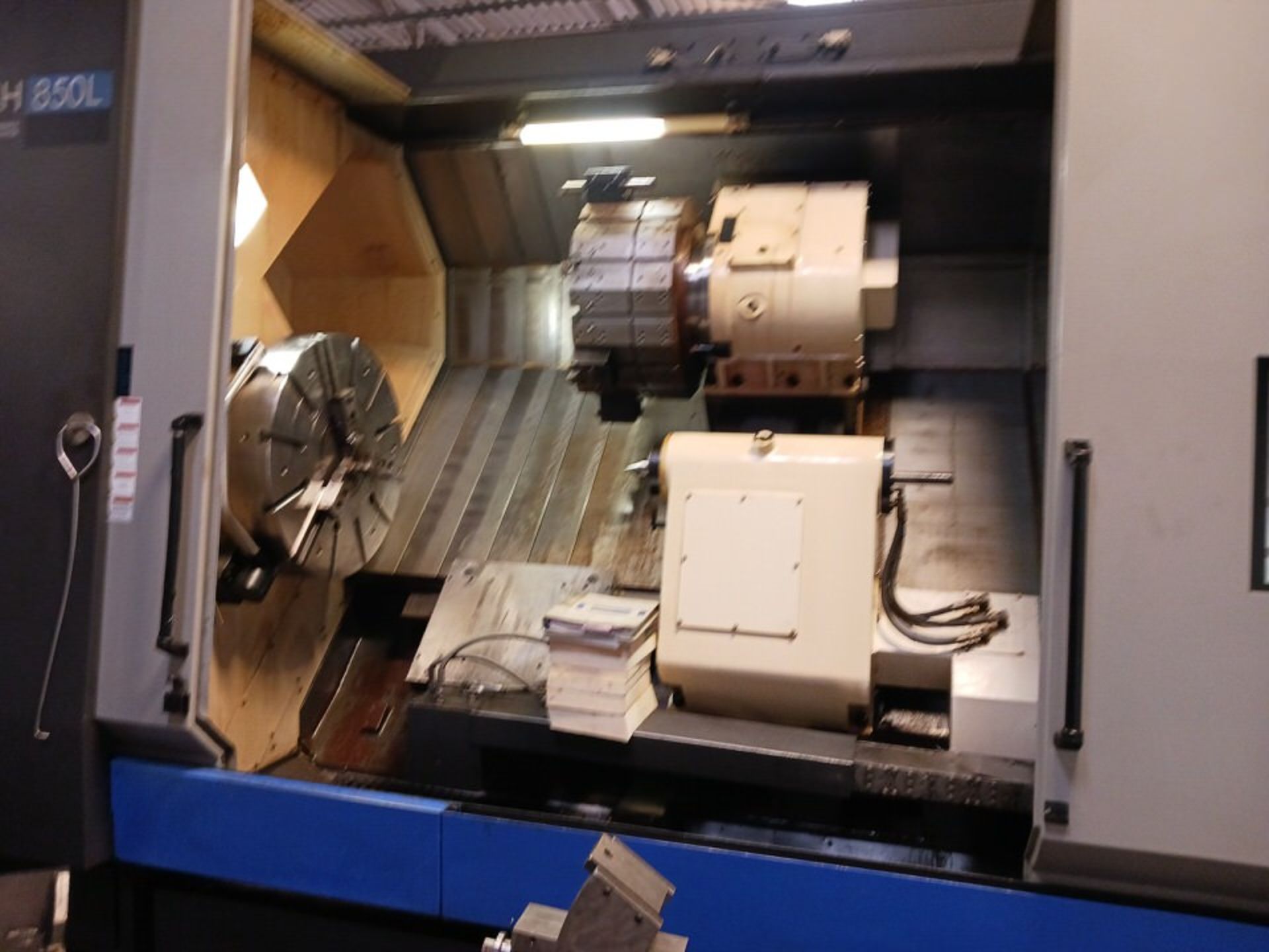 2014 Hwacheon Hitech 850L CNC LATHE - Image 5 of 81