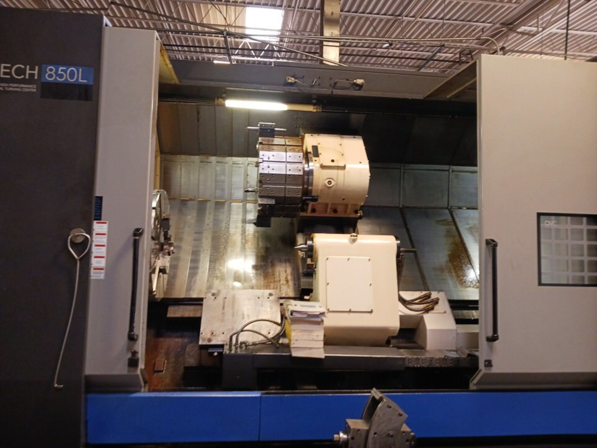 2014 Hwacheon Hitech 850L CNC LATHE - Image 6 of 81