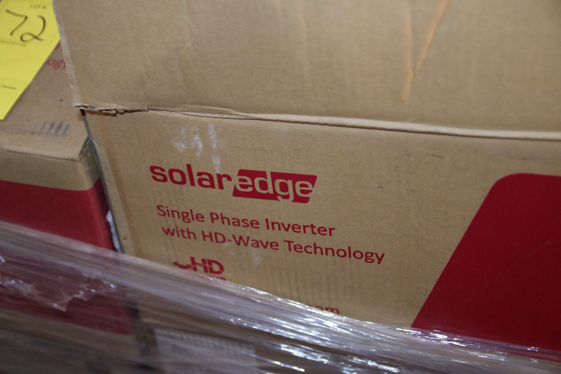 Pallet of (16) Solar Edge Single Phase and (1) Three Phase, Inverters - Image 3 of 5