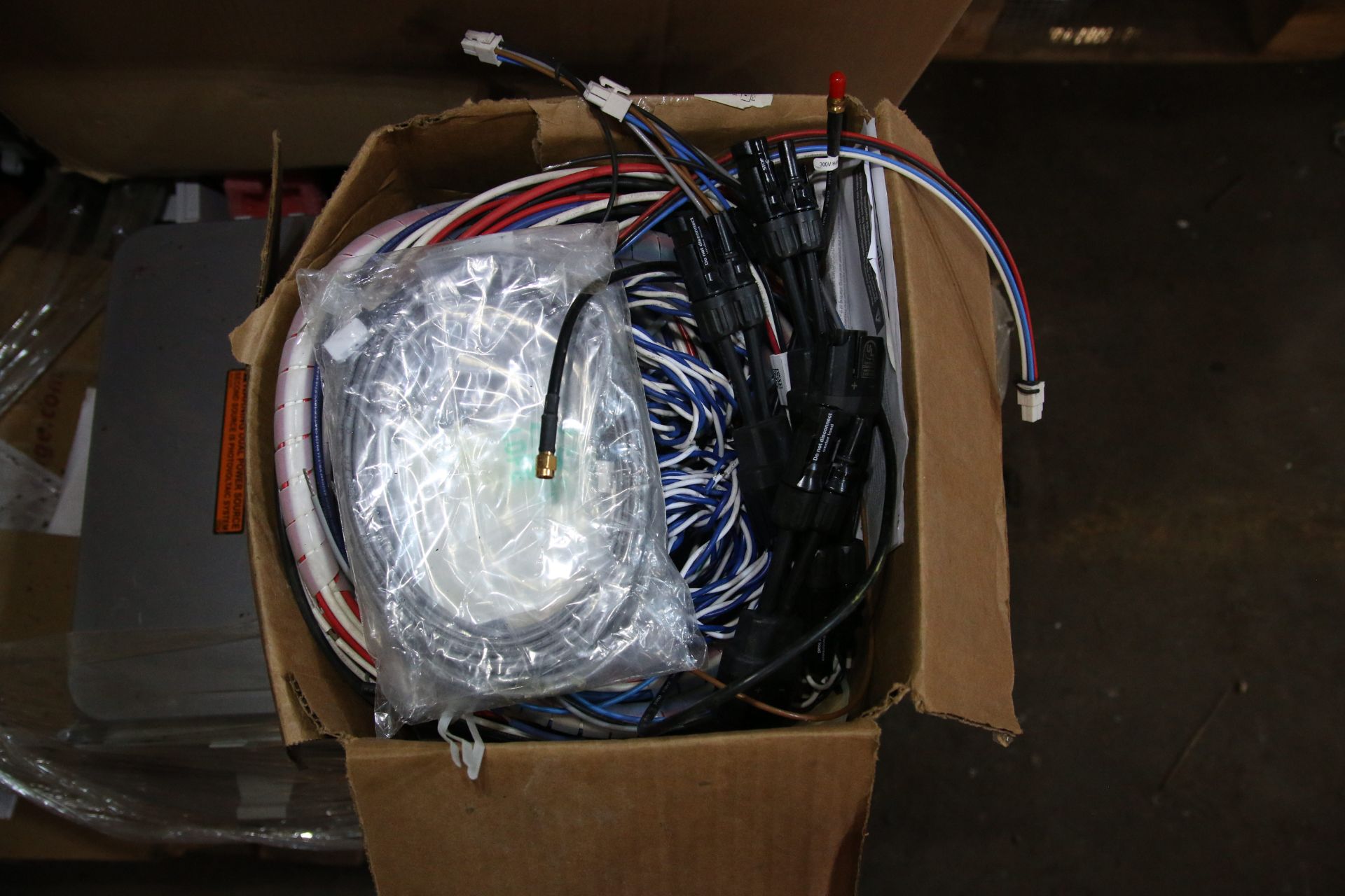 Pallet of Misc. Wiring, Cables, Connectors, Utility Boxes and More - Image 3 of 4