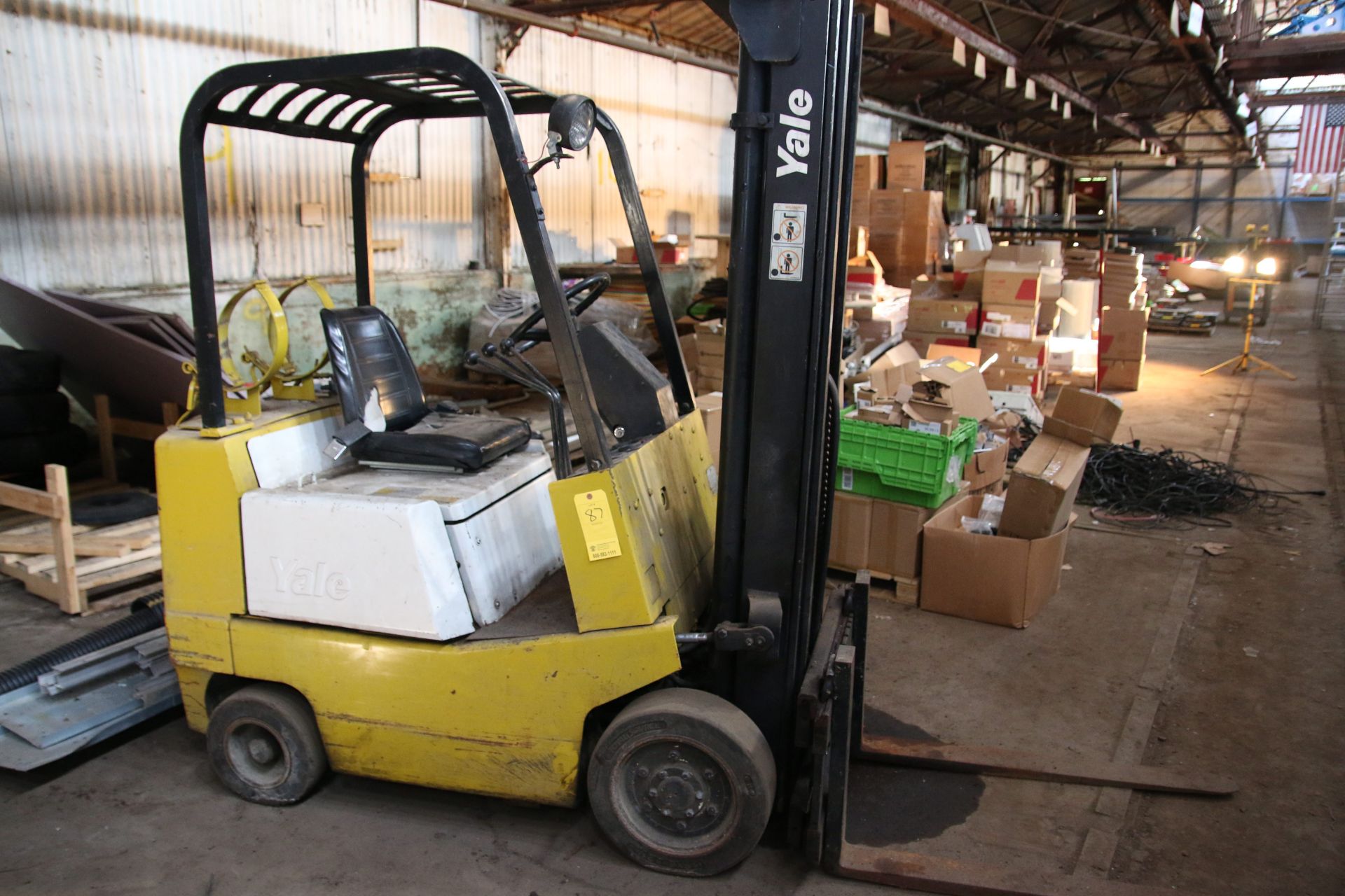 6,500 lb Capacity Yale Forklift