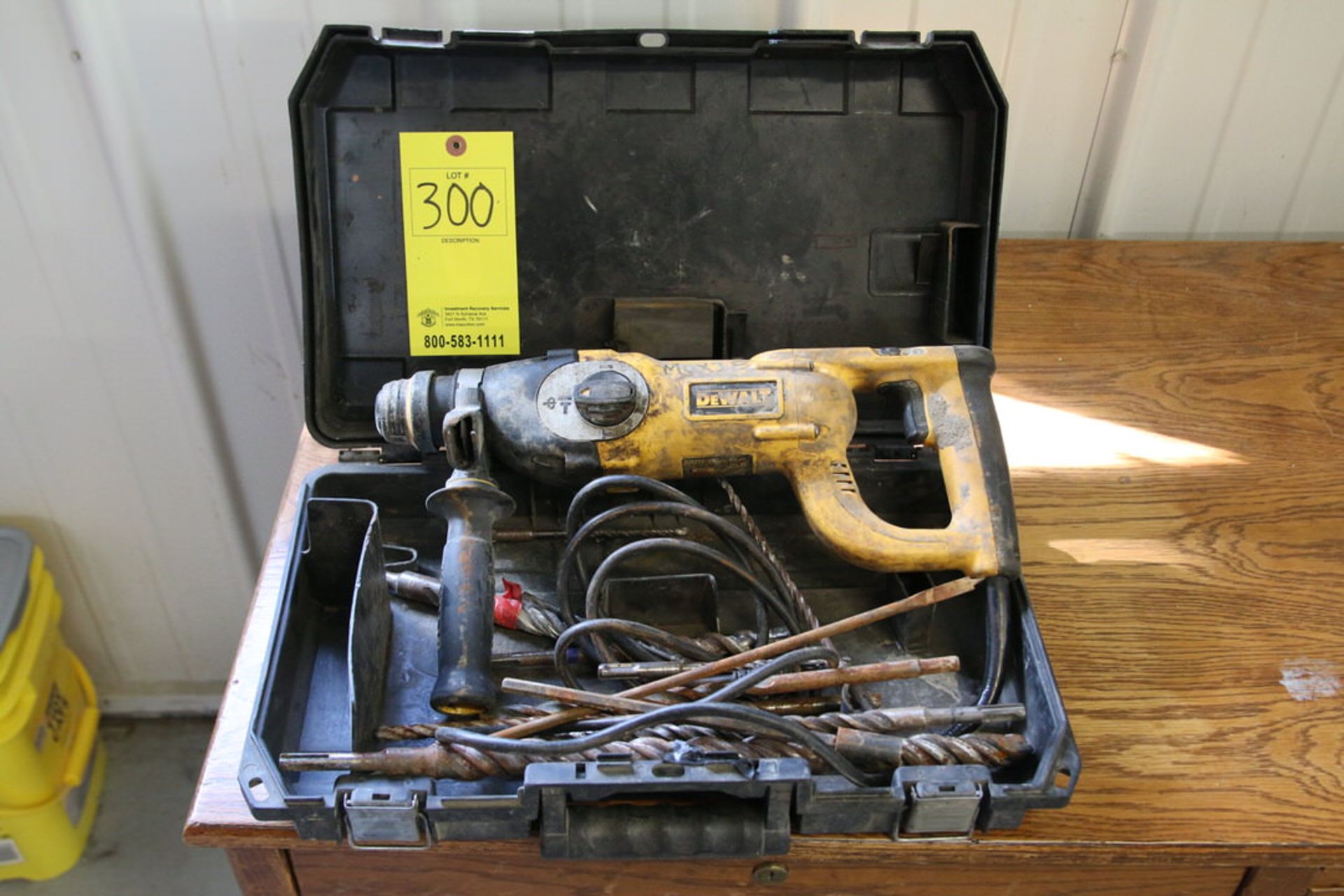 Dewalt Hammer Drill, Model D25213, w/ Case and Drill Bits