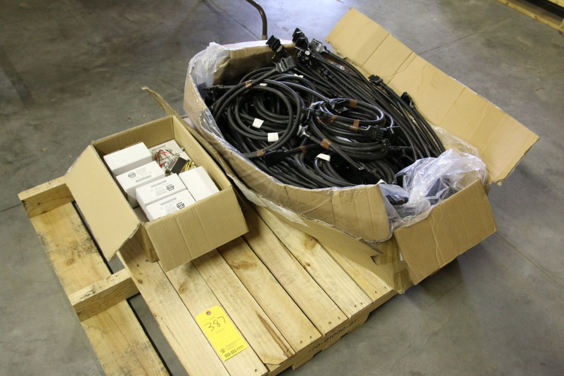 Pallet of Chillicon Power Trunk Cables and RIB Primary Wires