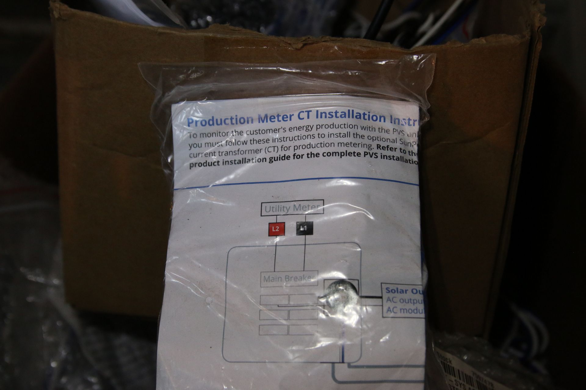 (3) Boxes of Production Meters/Current Transformers. Approx. 60 - Image 3 of 3