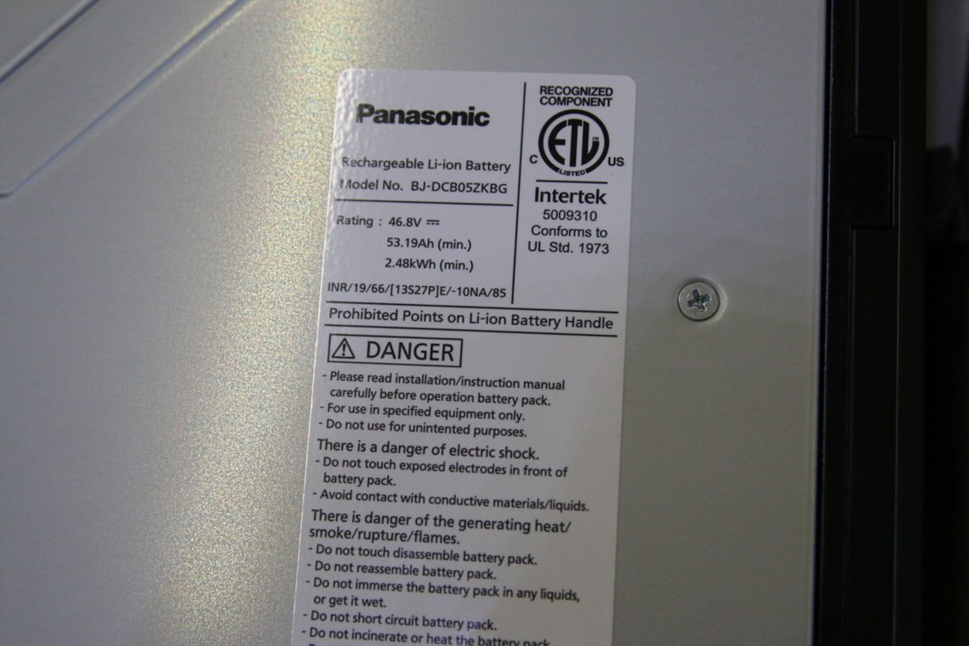Panasonic Lithium Ion Batteries and Enphase Q Cables - Image 3 of 3