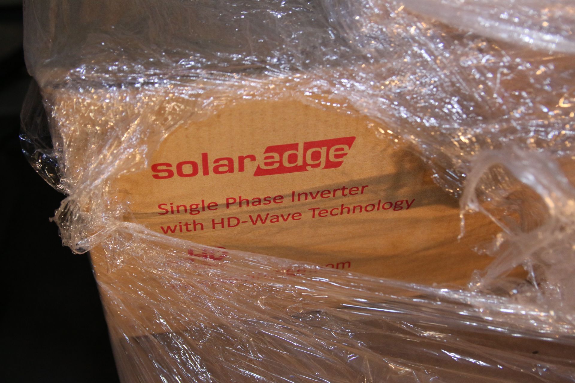 Pallet of (9) Solar Edge Single Phase Inverters - Image 3 of 4