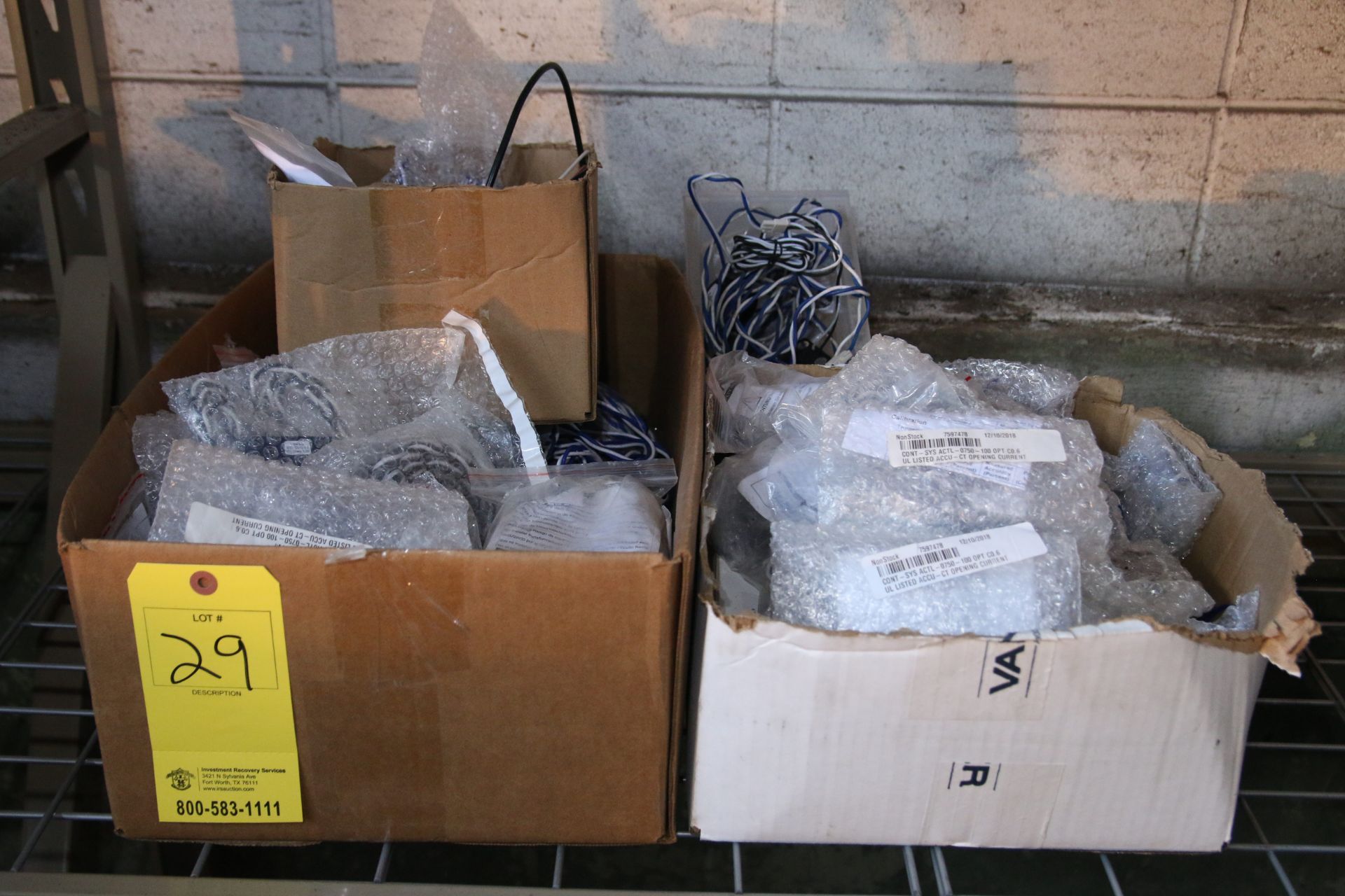 (3) Boxes of Production Meters/Current Transformers. Approx. 60