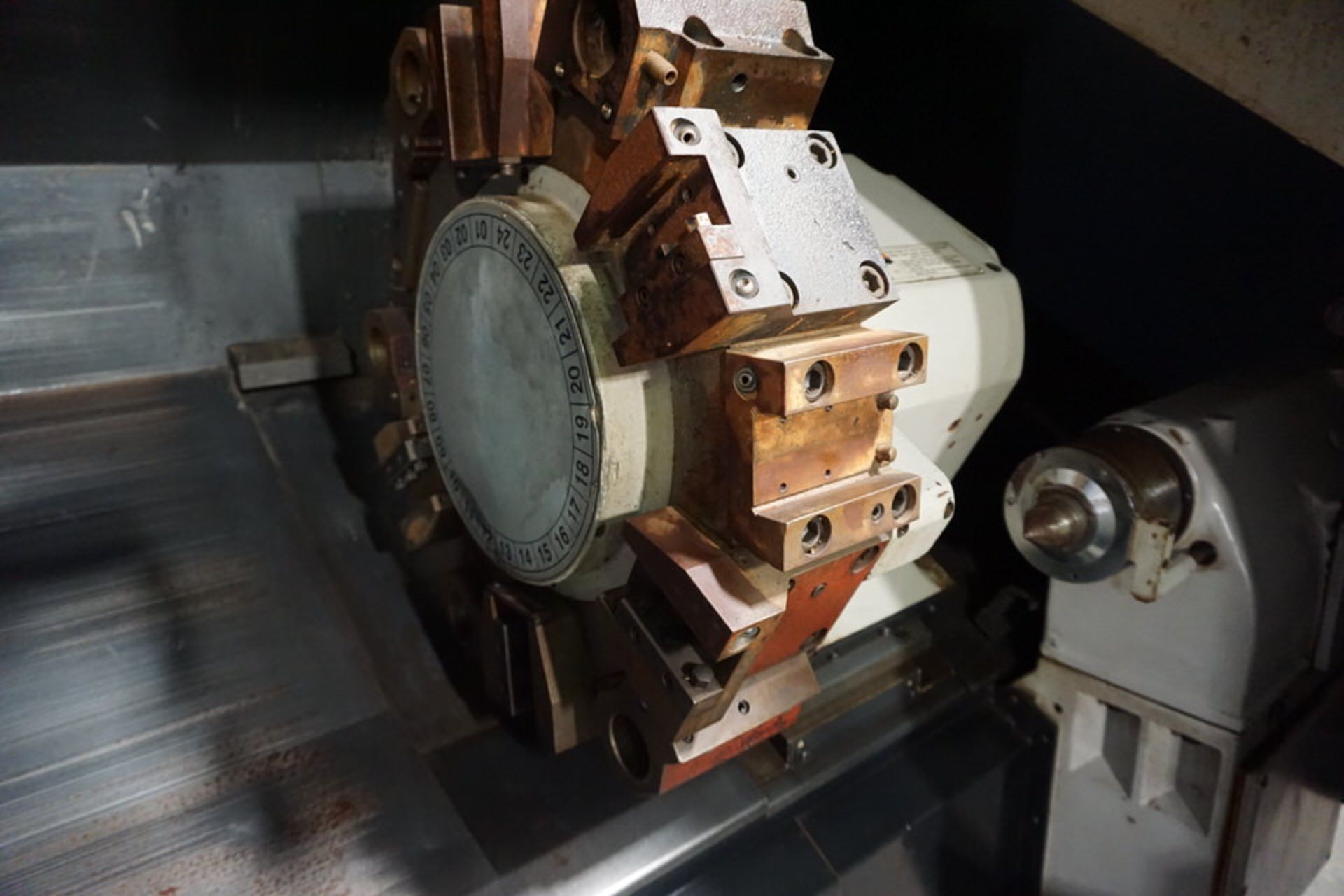 MAZAK QUICK TURN 35 CNC LATHE, 10" CHUCK, 24 POSITION TURRENT, MAZATROL CAM T-2 CTRL, DOM: 2011 - Image 7 of 16