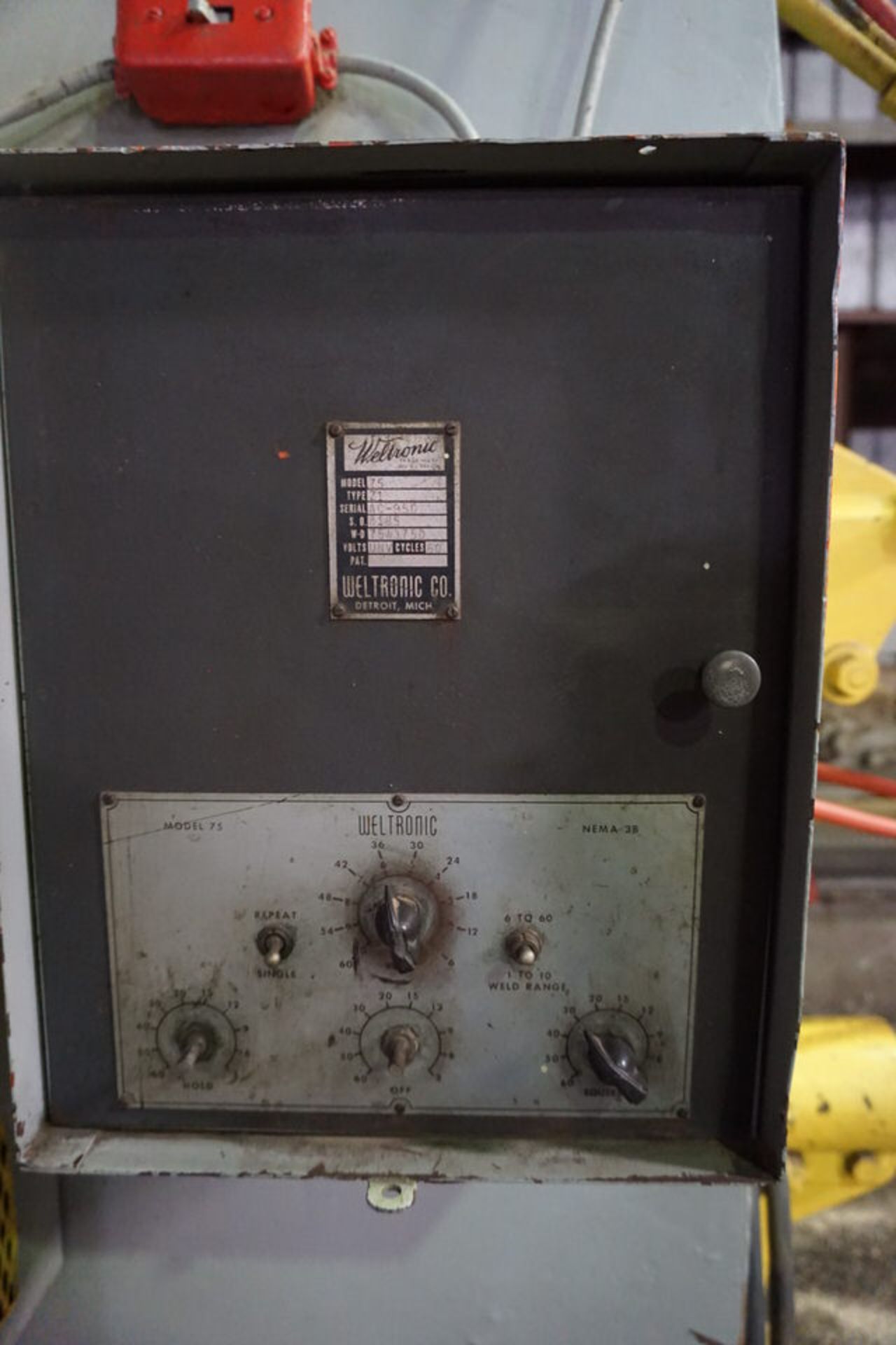 WELTRONIC 75 SPOT WELDER, 100 KVA - Image 2 of 8