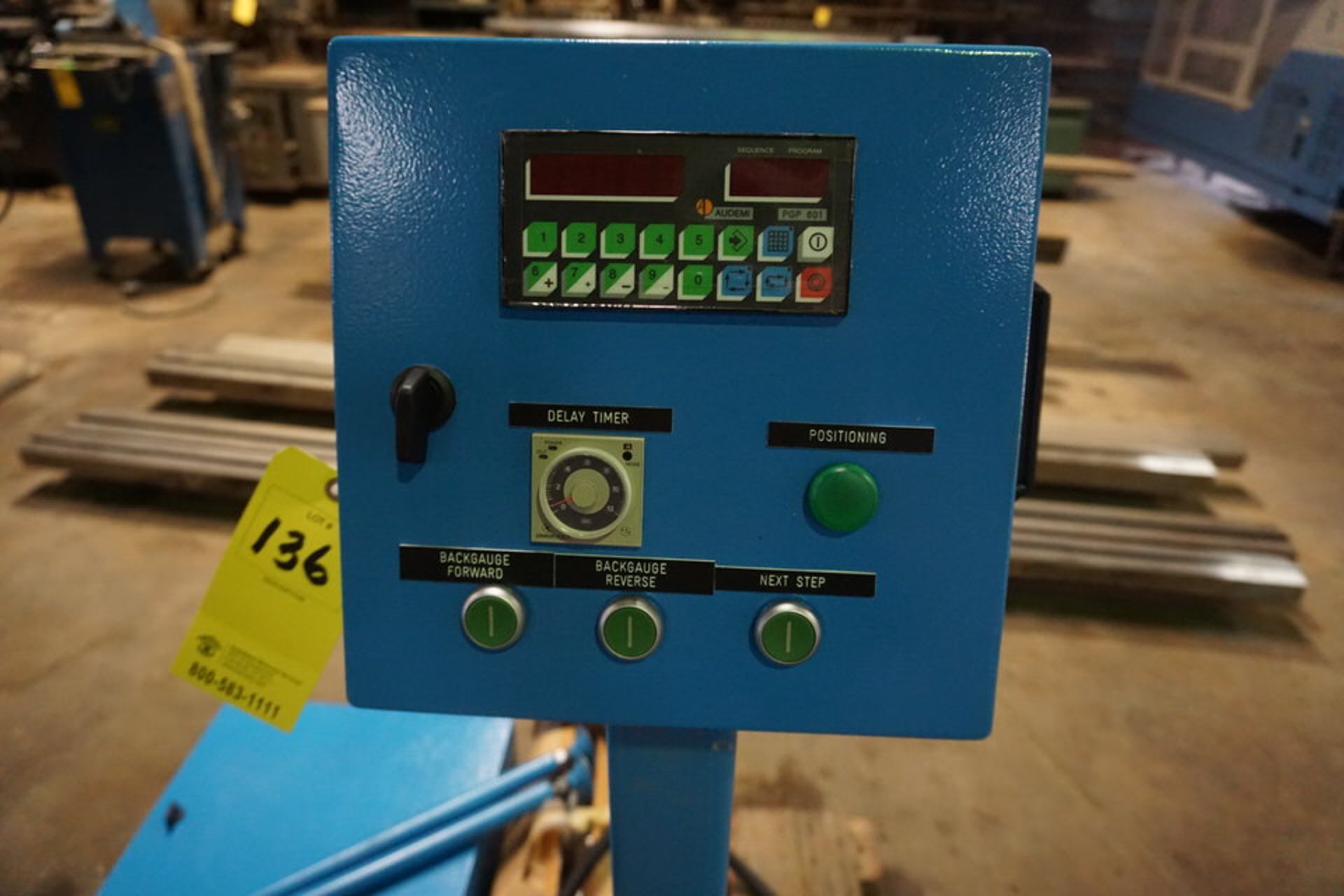 CNC BACK GAGE FOR KRASS PRESS BRAKES - Image 3 of 8