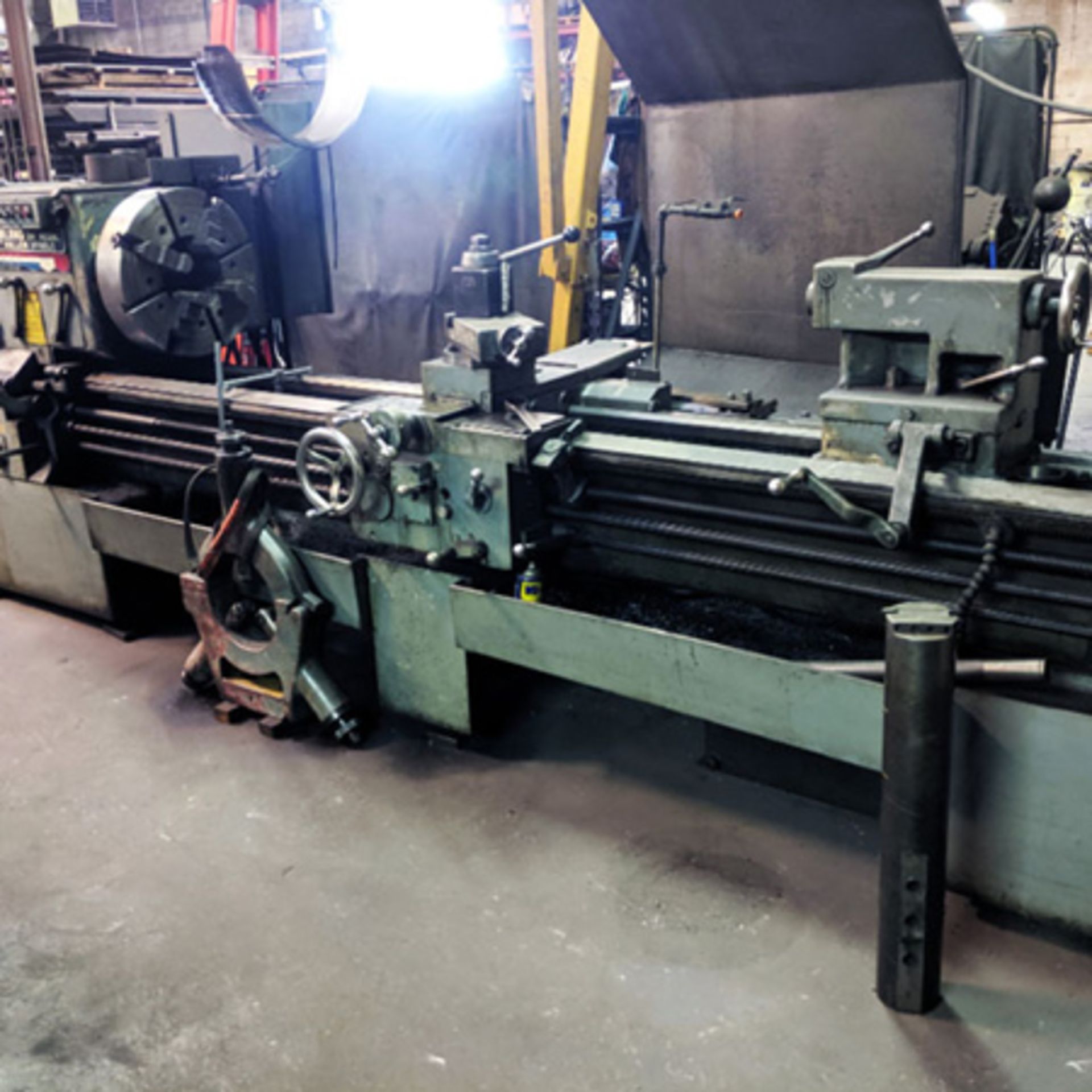 LEBLOND ENGINE LATHE MDL REGAL, 25" SWING BY 86" CENTERS - Image 3 of 12