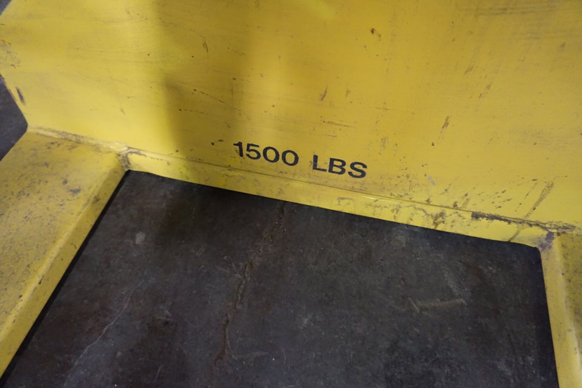 LIFTRIDE PALLET JACK, 1,500 LBS CAP, 32" FORKS - Image 3 of 3