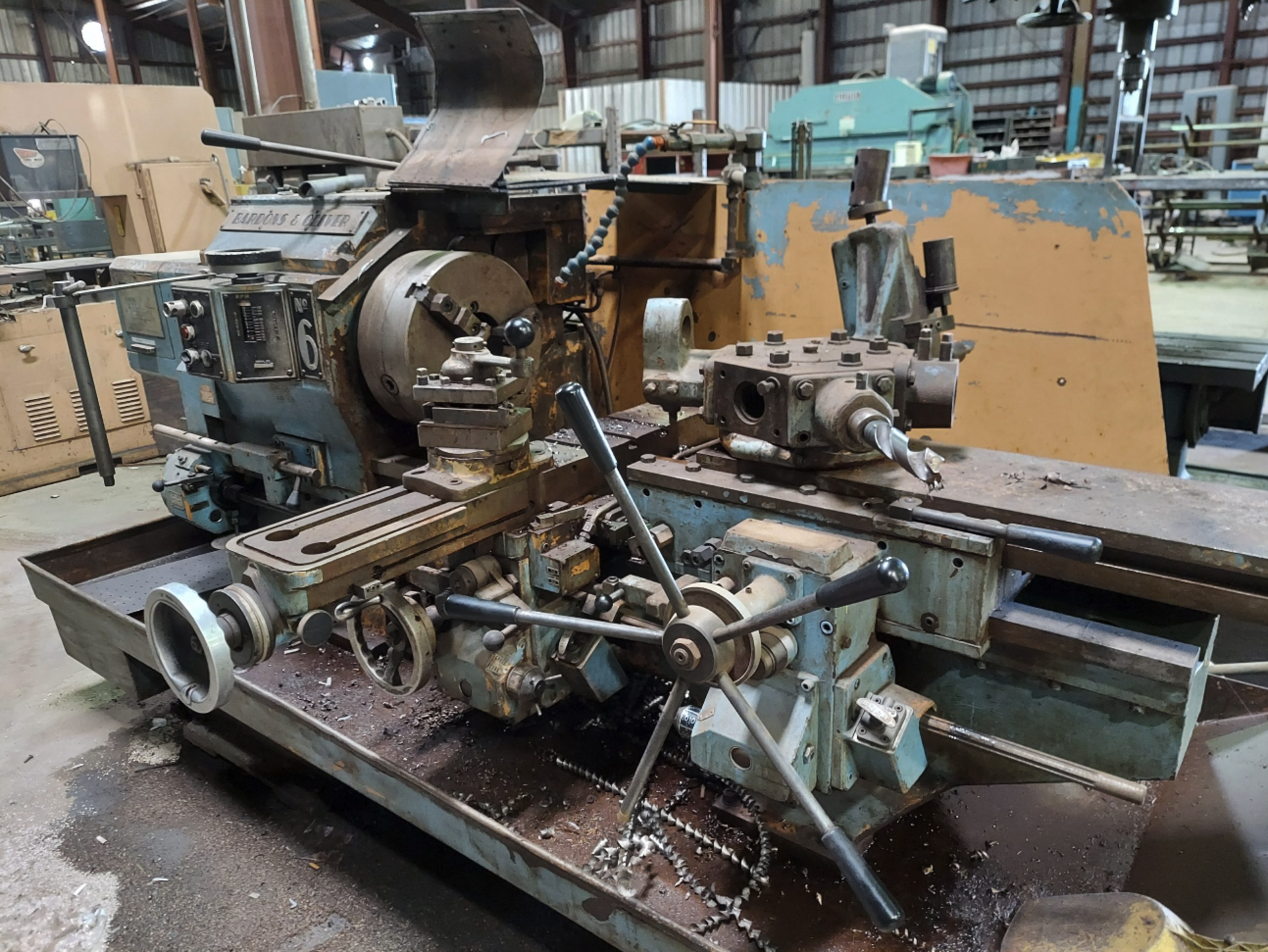 #6 BARDONS & OLIVER TURRET LATHE - Image 7 of 9