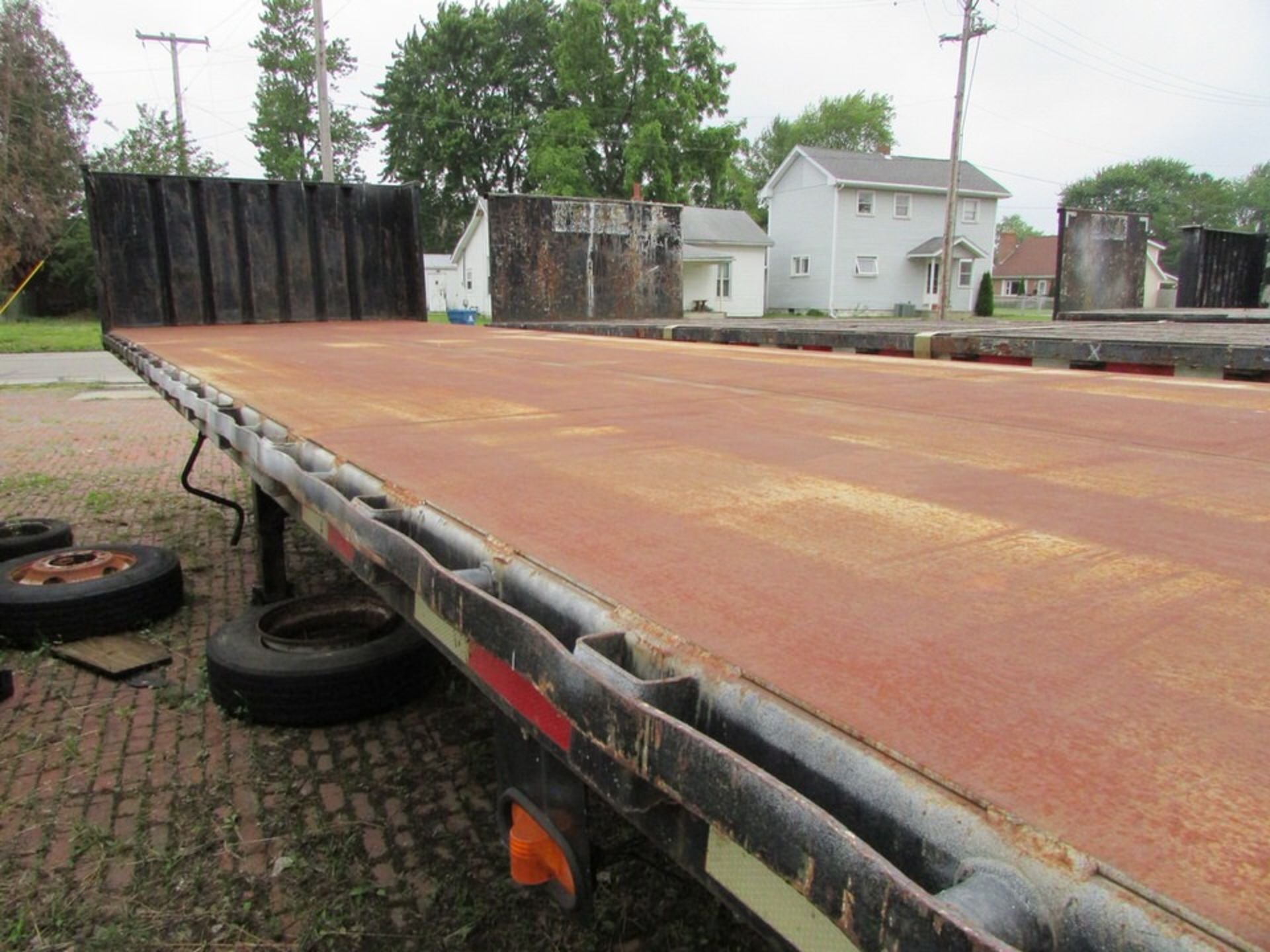 48' Steel Deck Flatbed Trailer - Image 8 of 10