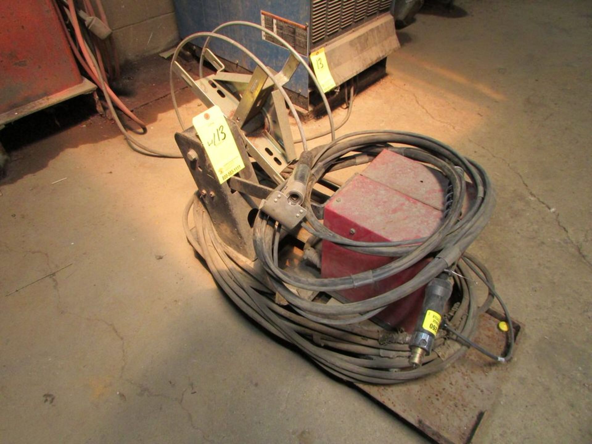 Miller Deltaweld 452 CV DC Welding Power Source, 450A 38V 100% Duty Cycle 48 Max OCV Output, 230/ - Image 11 of 12