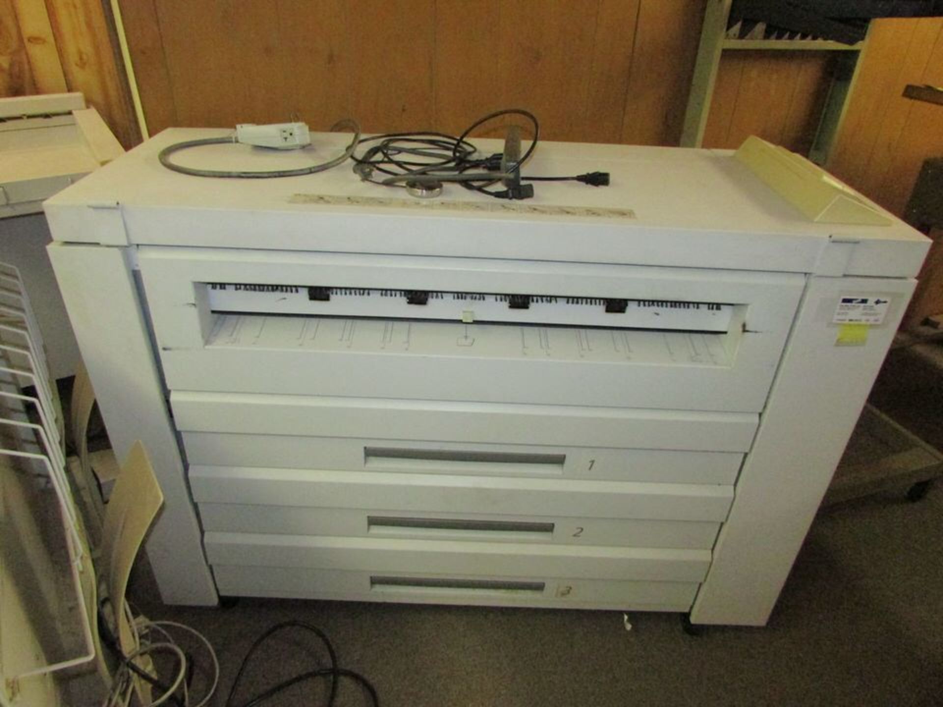 Xerox XIA-1 36" Printer; Xerox 7356 36" Scanner; Xerox YCA-1 Printer Tray (Loc. Office Bldg.) - Image 5 of 6