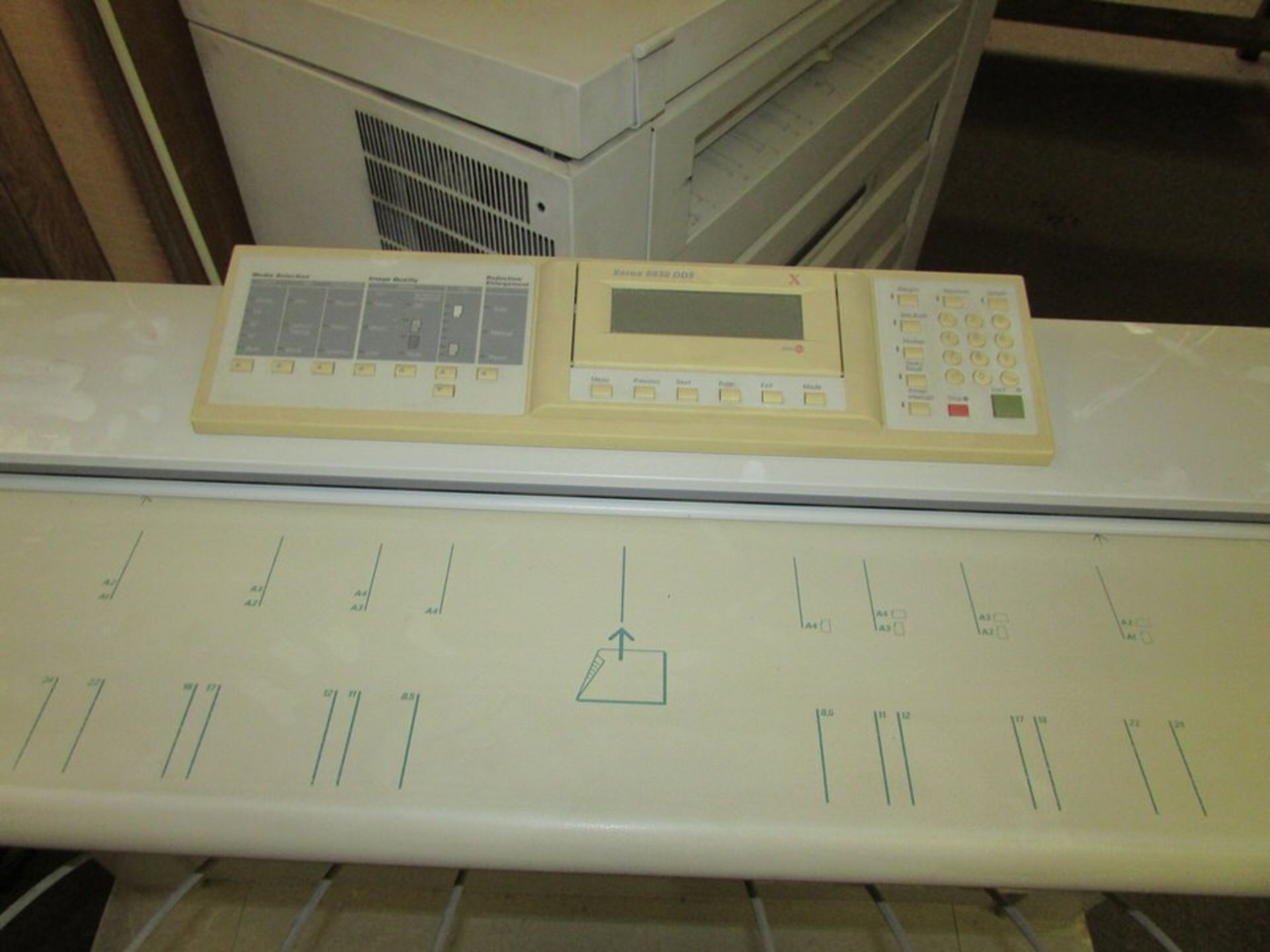 Xerox XIA-1 36" Printer; Xerox 7356 36" Scanner; Xerox YCA-1 Printer Tray (Loc. Office Bldg.) - Image 3 of 6