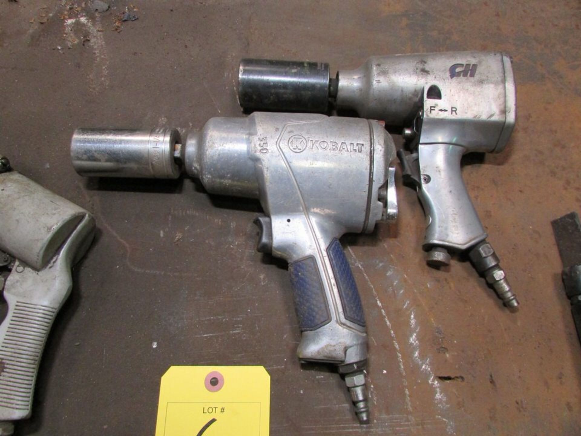 (5) Pneumatic Power Tools; Kobalt 1/2" Impact Wrench; CH 1/2" Impact Wrench; Die Grinder; Astro - Image 2 of 4