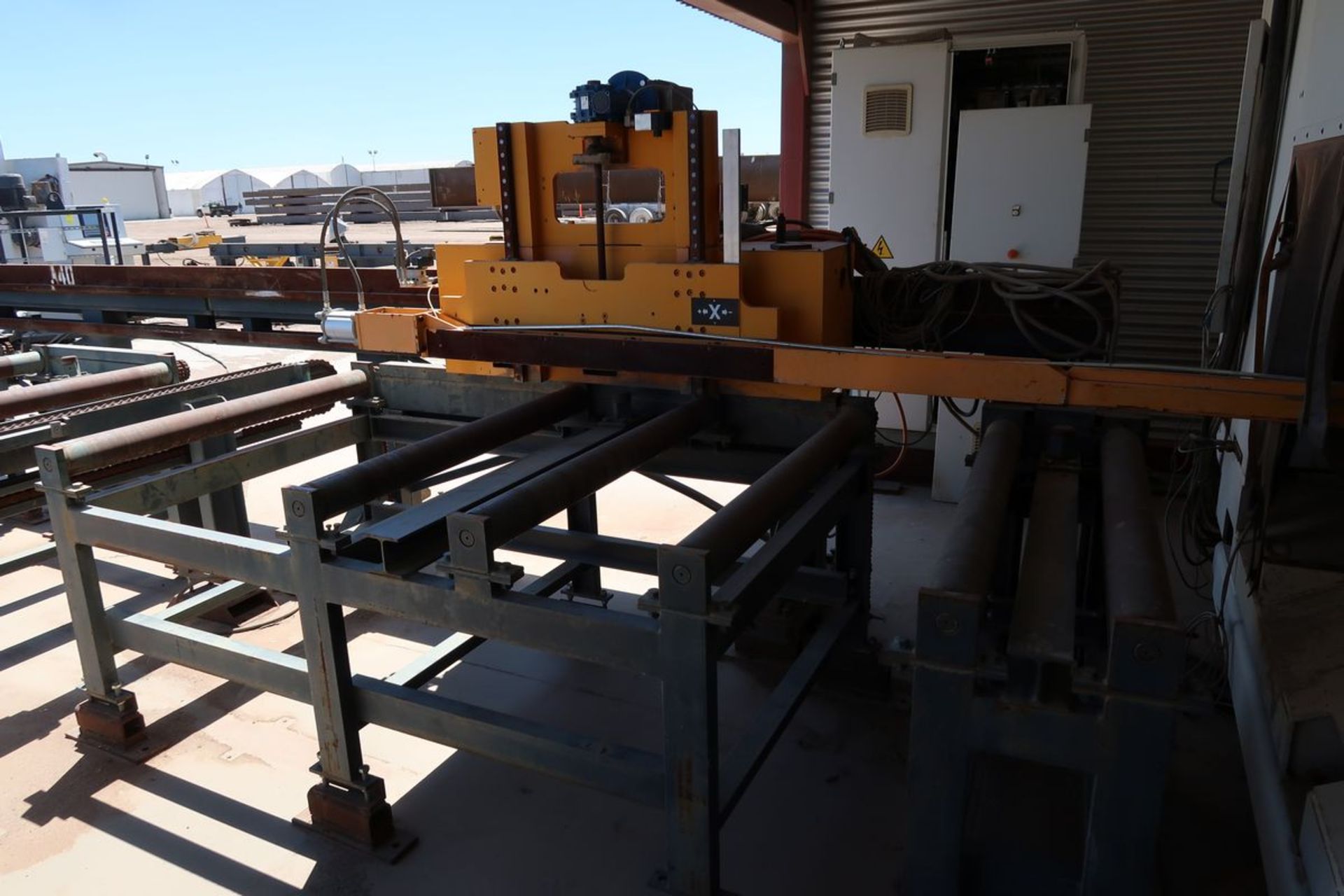 2014 Ficep Endeaver 103DD CNC Drilling Line, 40mm Max Dia. 100mm Max Thickness, 5400 kg Max Work - Image 18 of 24