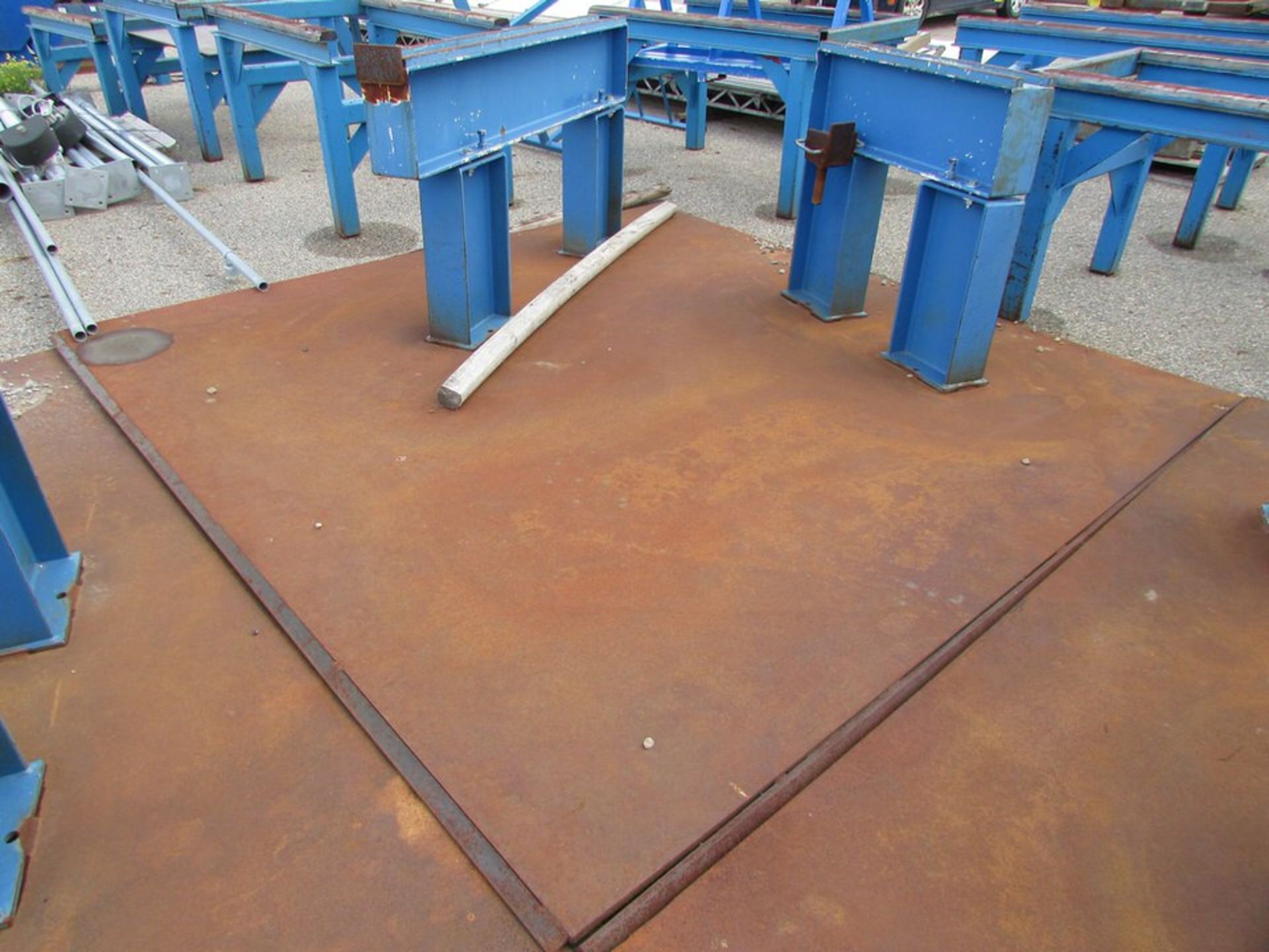 (4) Open Table/ Welding Material Support Stands, (4) 66"x6"x39", (4) 39"x6"x39" Material Support - Image 4 of 5