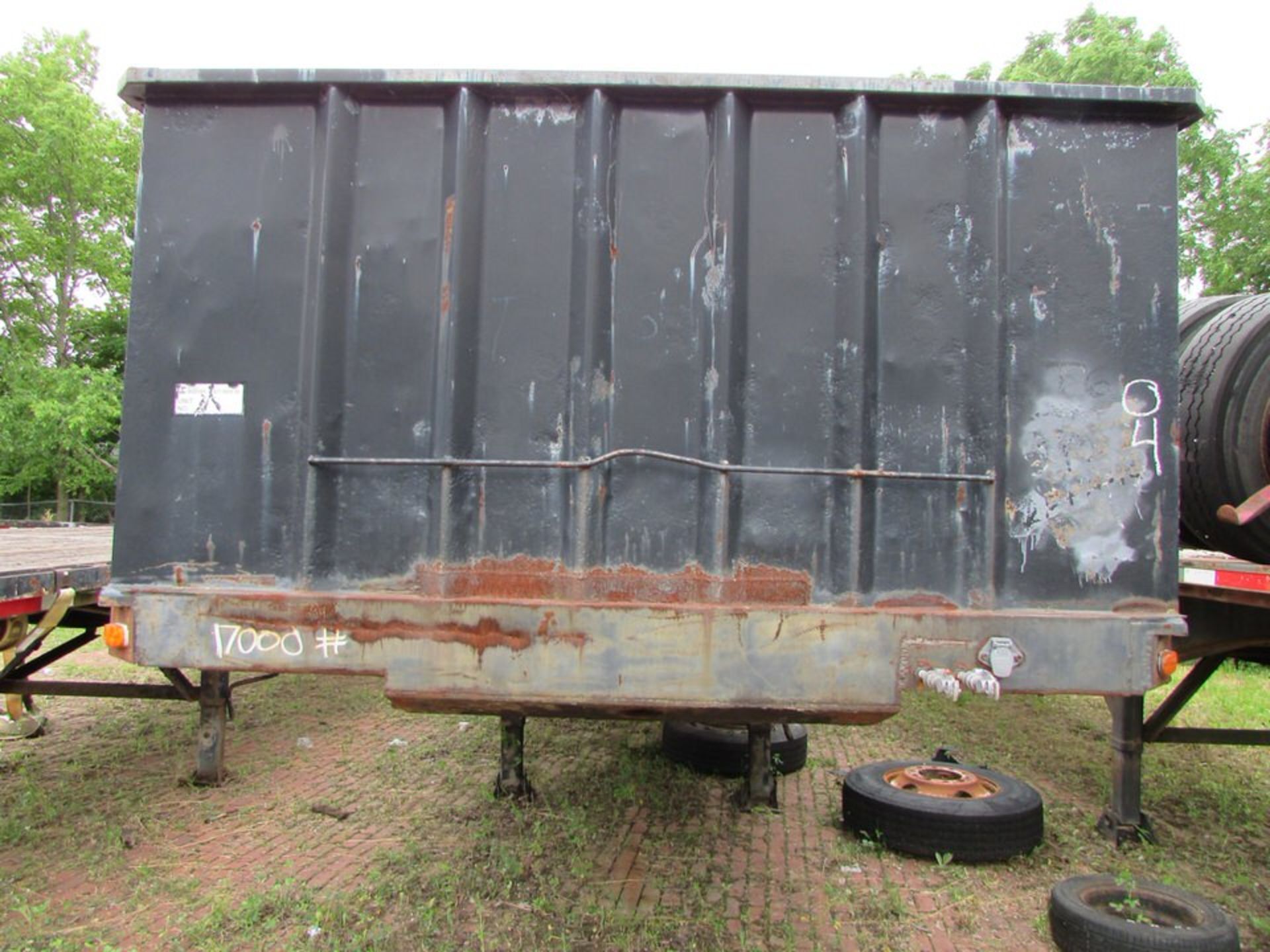 48' Steel Deck Flatbed Trailer - Image 10 of 10