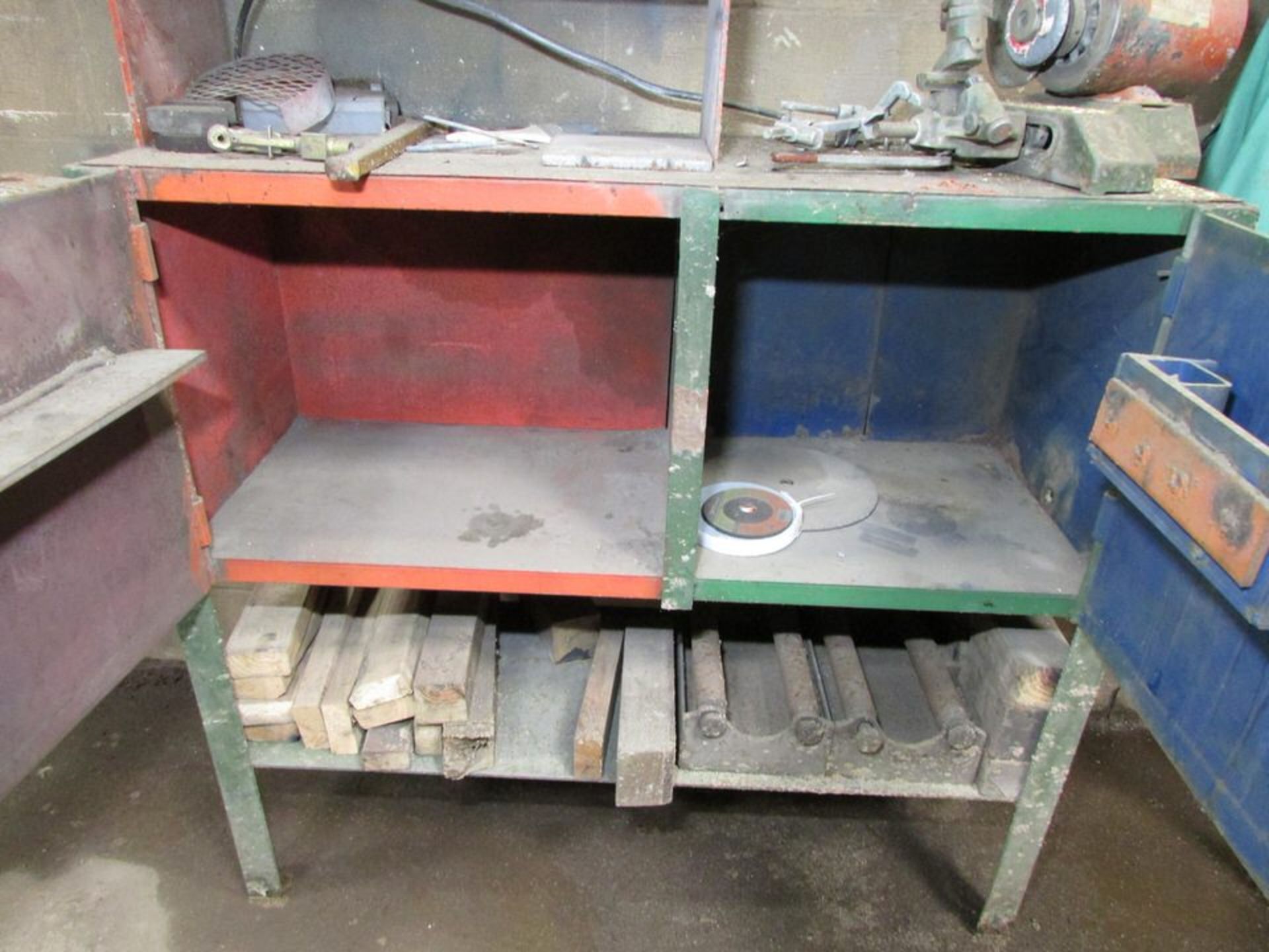 Benchtop Drill Sharpener; With Steel Cabinet, Drill Bits and Contents (Loc. Bldg. 1) - Image 5 of 5