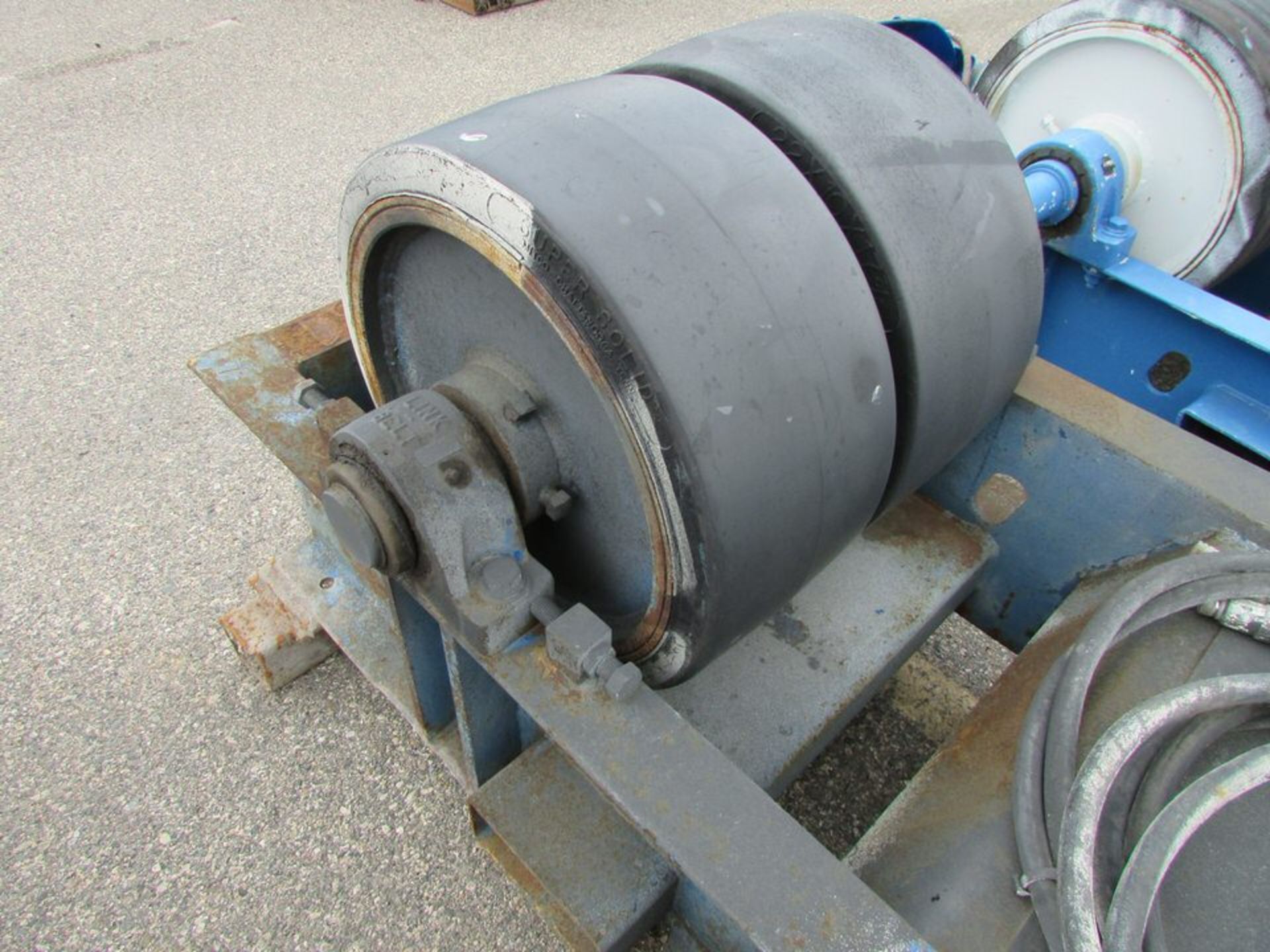 (2) 40-Ton Welding Positioners, Set of Hydraulic Drive Rollers, Set of Idler Rollers. Loc. 420 - Image 3 of 7