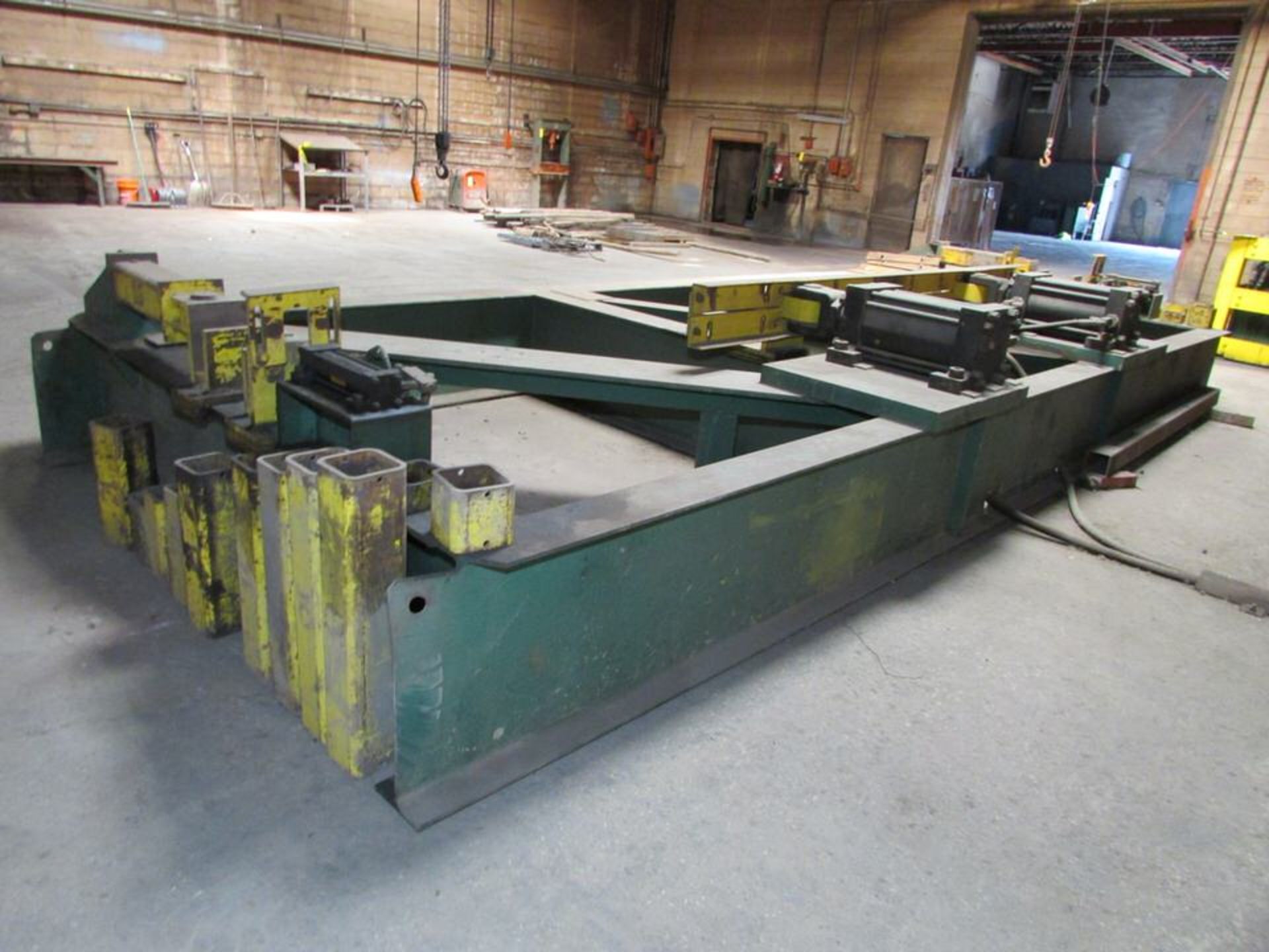 Custom Hydraulic Beam Camber Machine - Image 6 of 15