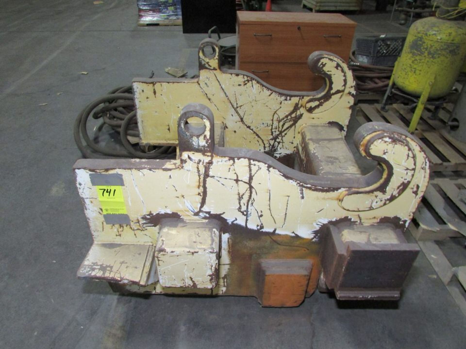 (2) JRB Pattern Front End Loader Tank Lifting Attachments. Loc. 420 Main Ave E, West Fargo, ND