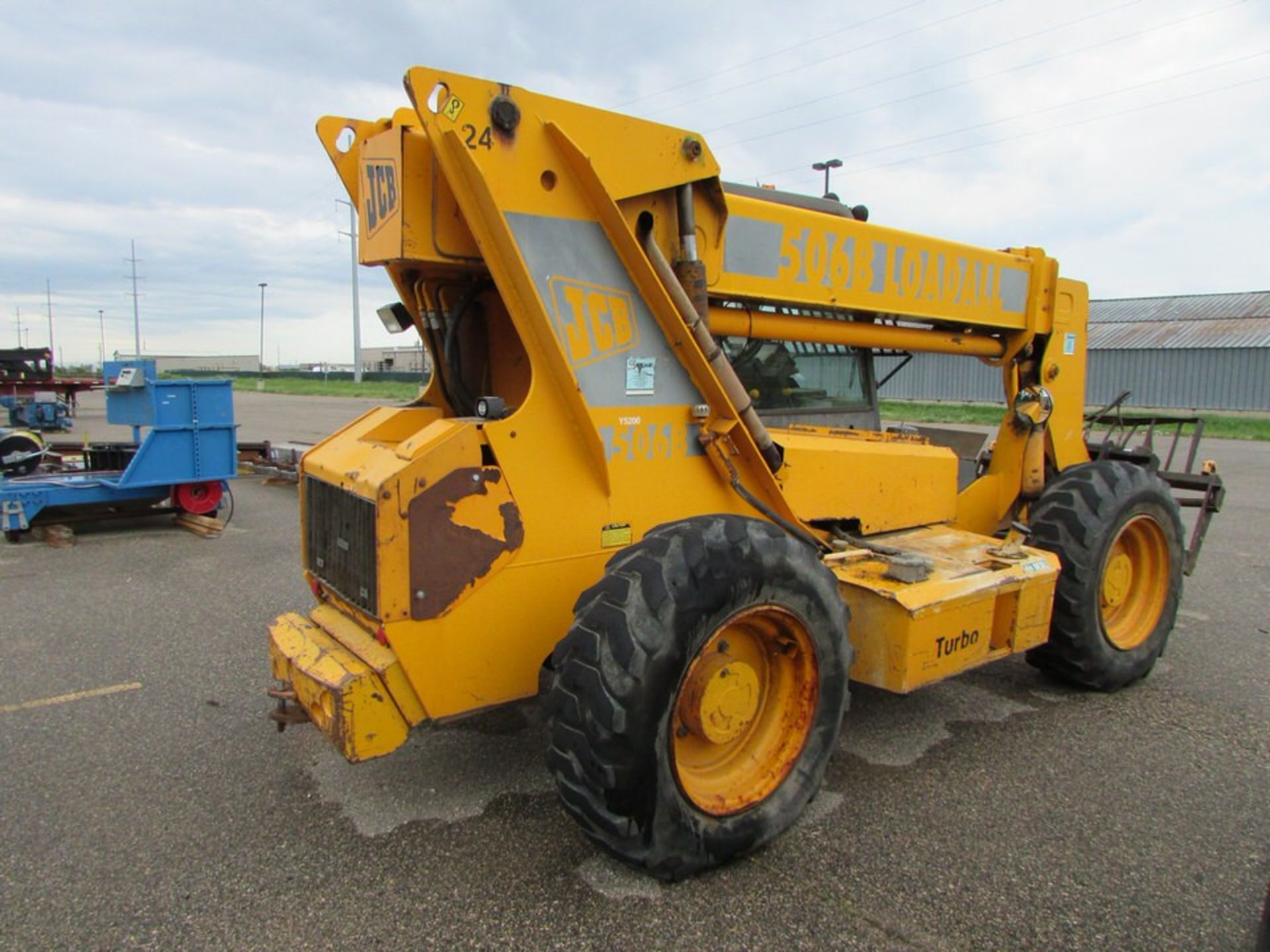 1996 JCB 506B LoadAll 6,000Lb. Telescopic Fork Truck, 44" Forks, 3313Hrs. s/n- SLP506BOTE0576582, - Image 7 of 18