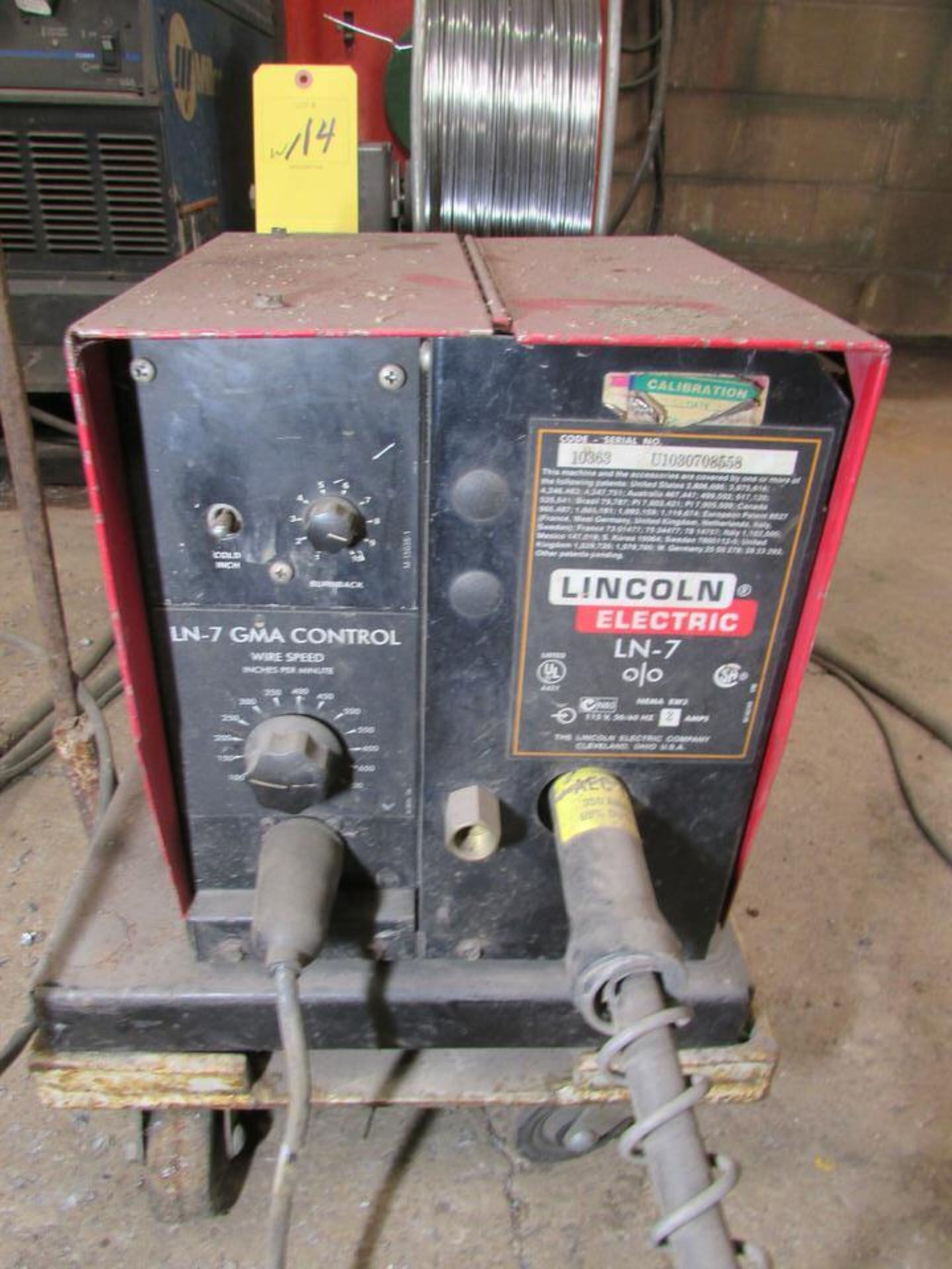 Miller Deltaweld 452 CV DC Welding Power Source, 450A 38V 100% Duty Cycle 48 Max OCV Output, 230/ - Image 9 of 12