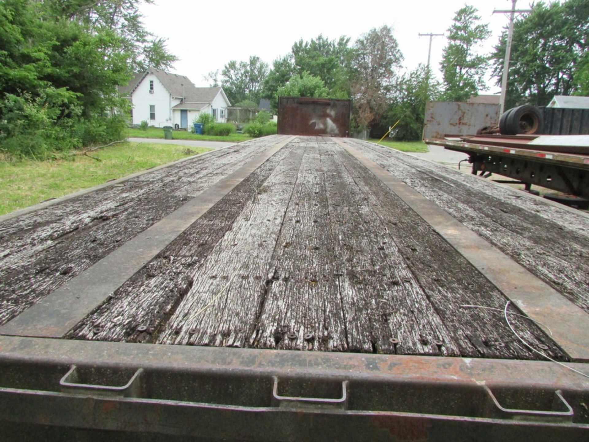 Fontaine Trailer Co. FTW-5-8045WASK 45' Wood Deck Flatbed Trailer, 75,287 GVWR, VIN- 13N14530-3- - Image 5 of 11