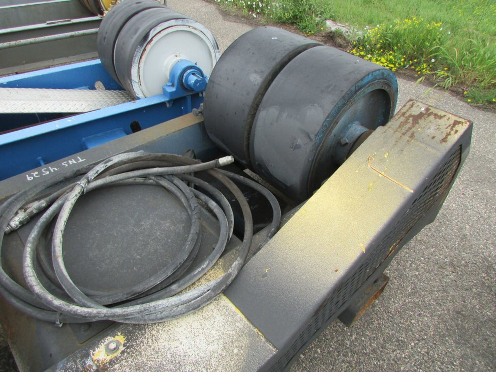 (2) 40-Ton Welding Positioners, Set of Hydraulic Drive Rollers, Set of Idler Rollers. Loc. 420 - Image 4 of 7