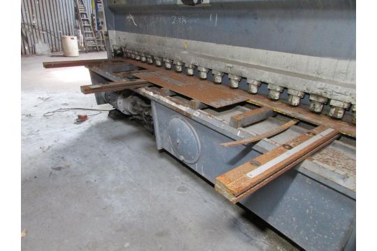 Haco Atlantic HDS10-12 10'x1/2" Hydraulic Shear, 40" Squaring Arm, 1"-39" Back Gauge, 1/2" Mild - Image 3 of 13