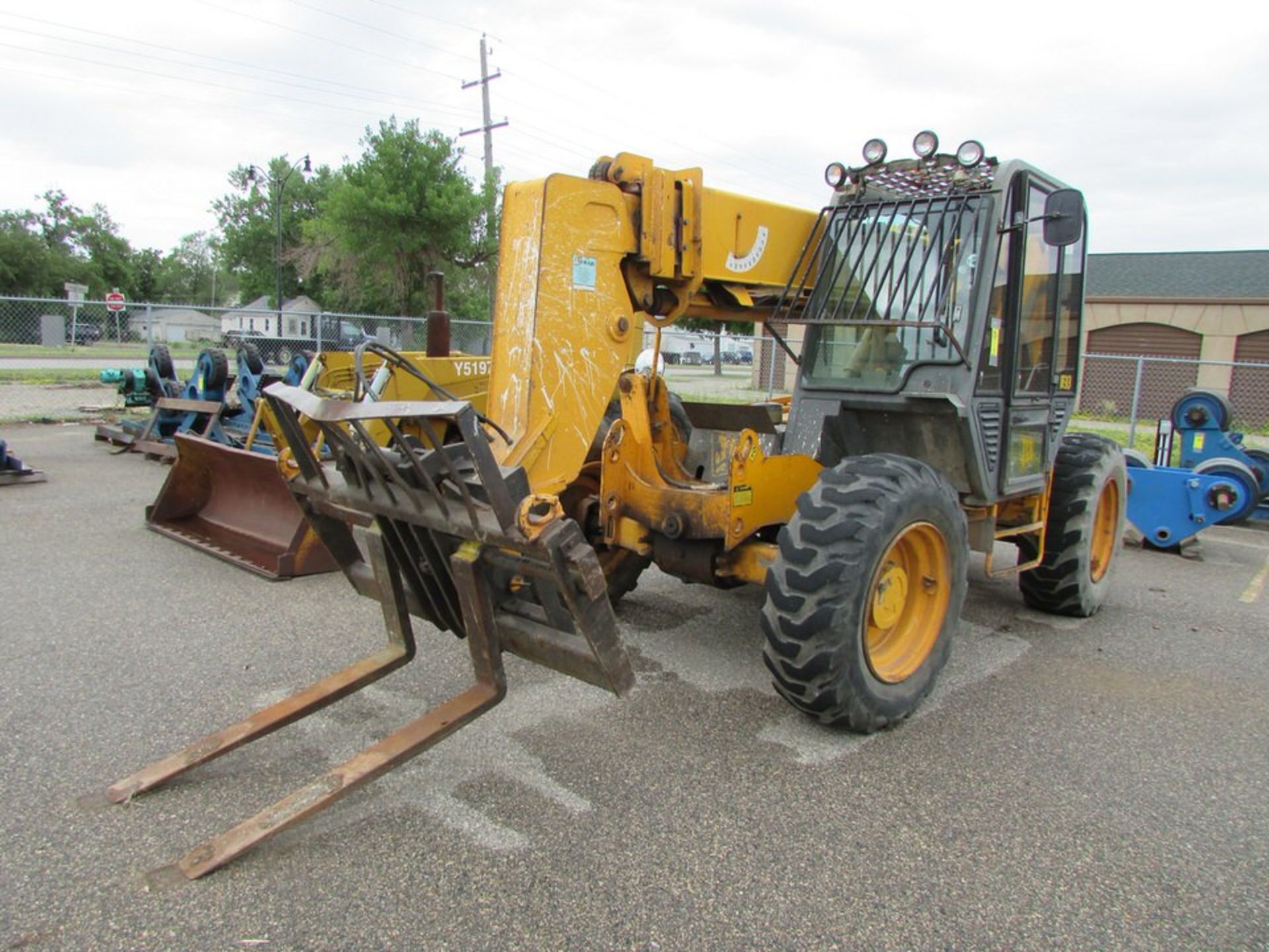 1996 JCB 506B LoadAll 6,000Lb. Telescopic Fork Truck, 44" Forks, 3313Hrs. s/n- SLP506BOTE0576582,