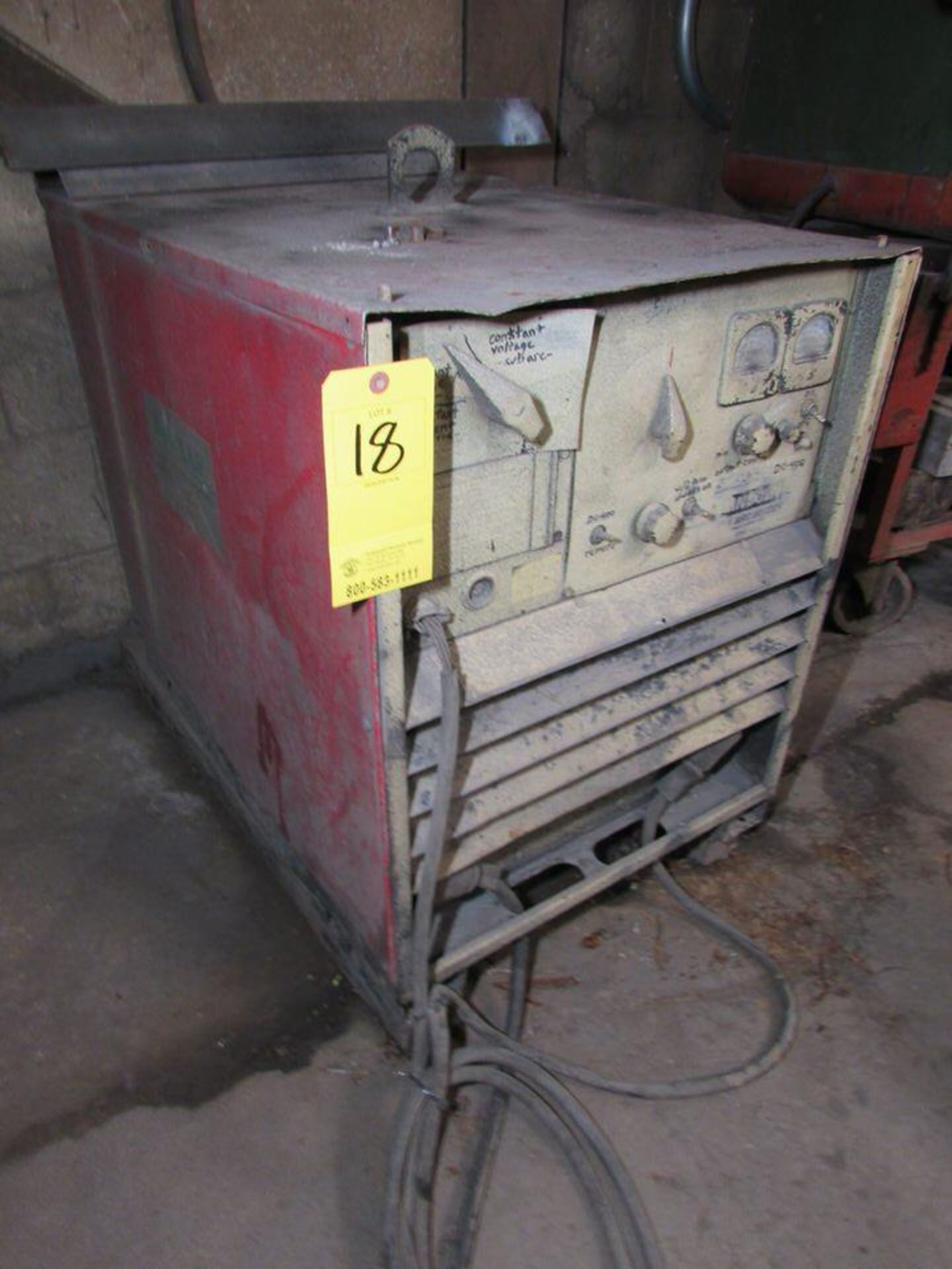 Lincoln Electric Idealarc DC-400 CV CC DC Welding Power Source, 400A Output, 230/460V 3PH Input, s/ - Image 2 of 10