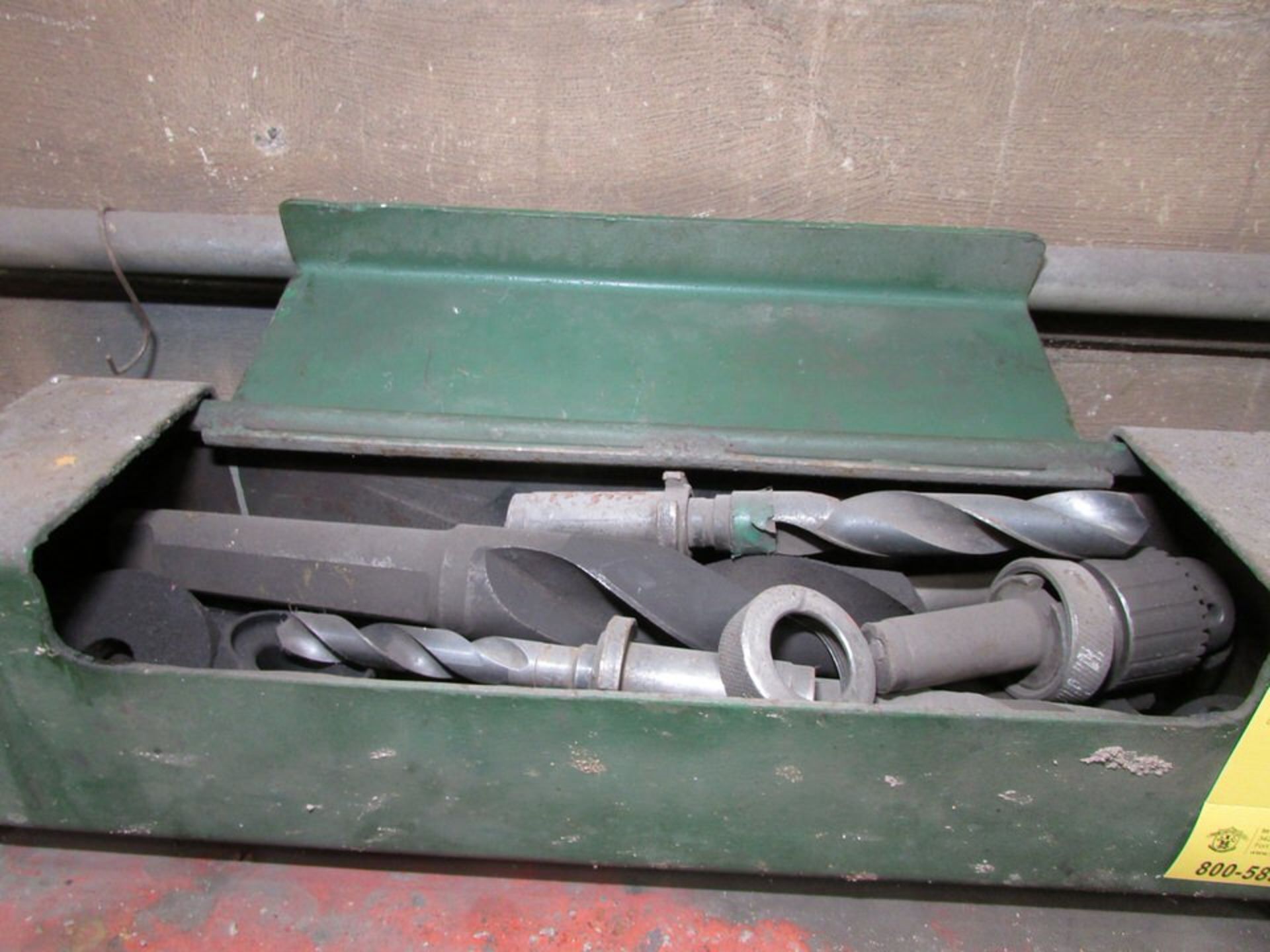 Benchtop Drill Sharpener; With Steel Cabinet, Drill Bits and Contents (Loc. Bldg. 1) - Image 4 of 5