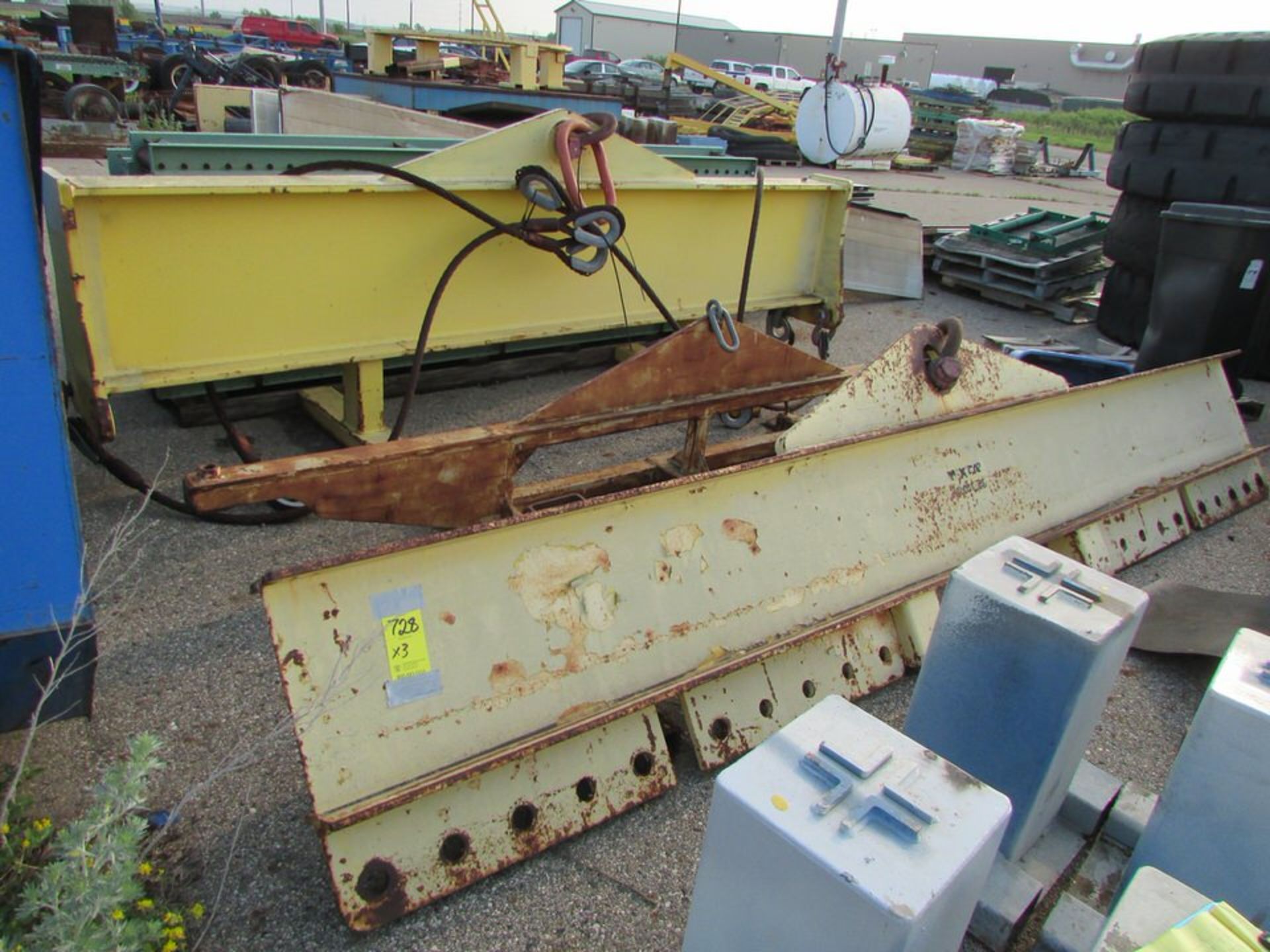 (3) Spreader Bar Lifting Attachments, 14', 11', 134". Loc. 420 Main Ave E, West Fargo, ND 58078