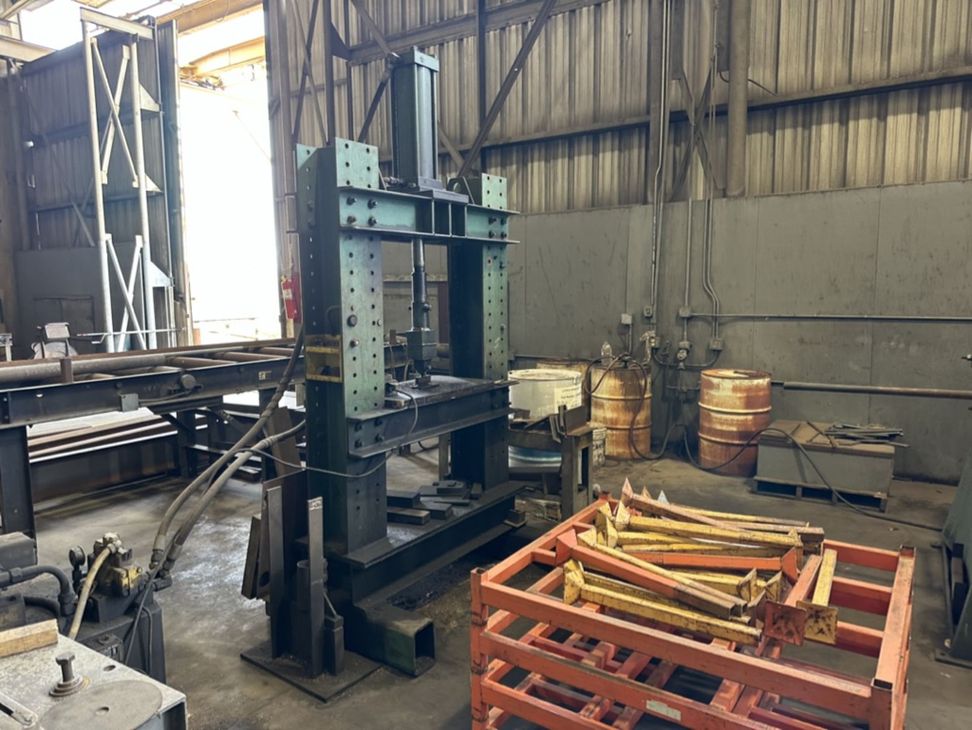 Hydraulic H Frame Press (no tag) - Image 3 of 3