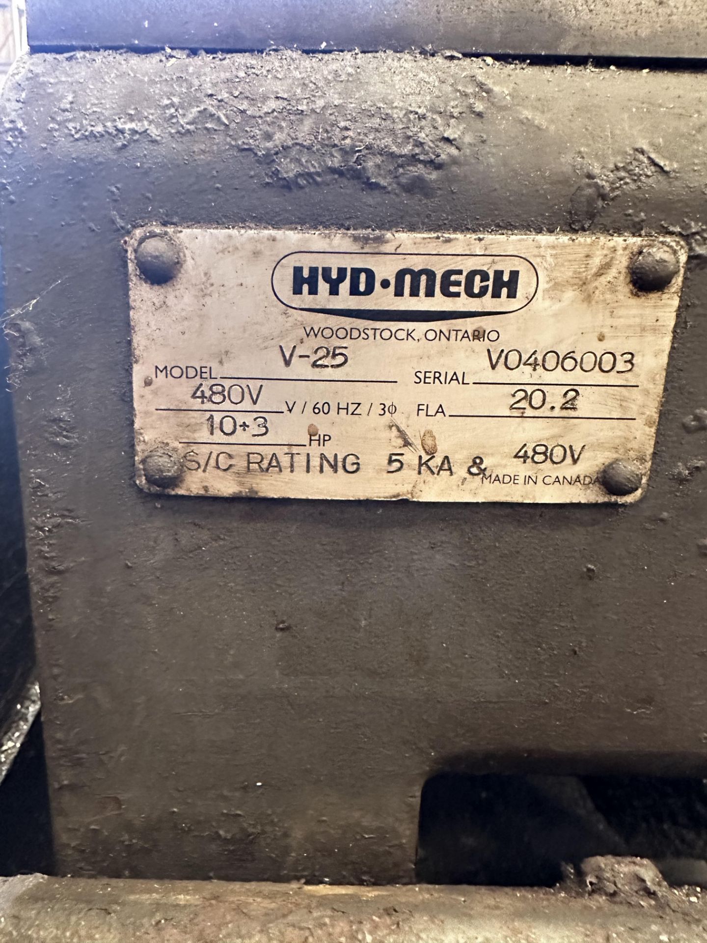 Hyd-Mech 32" V-25 Laser Band Saw - Image 8 of 8