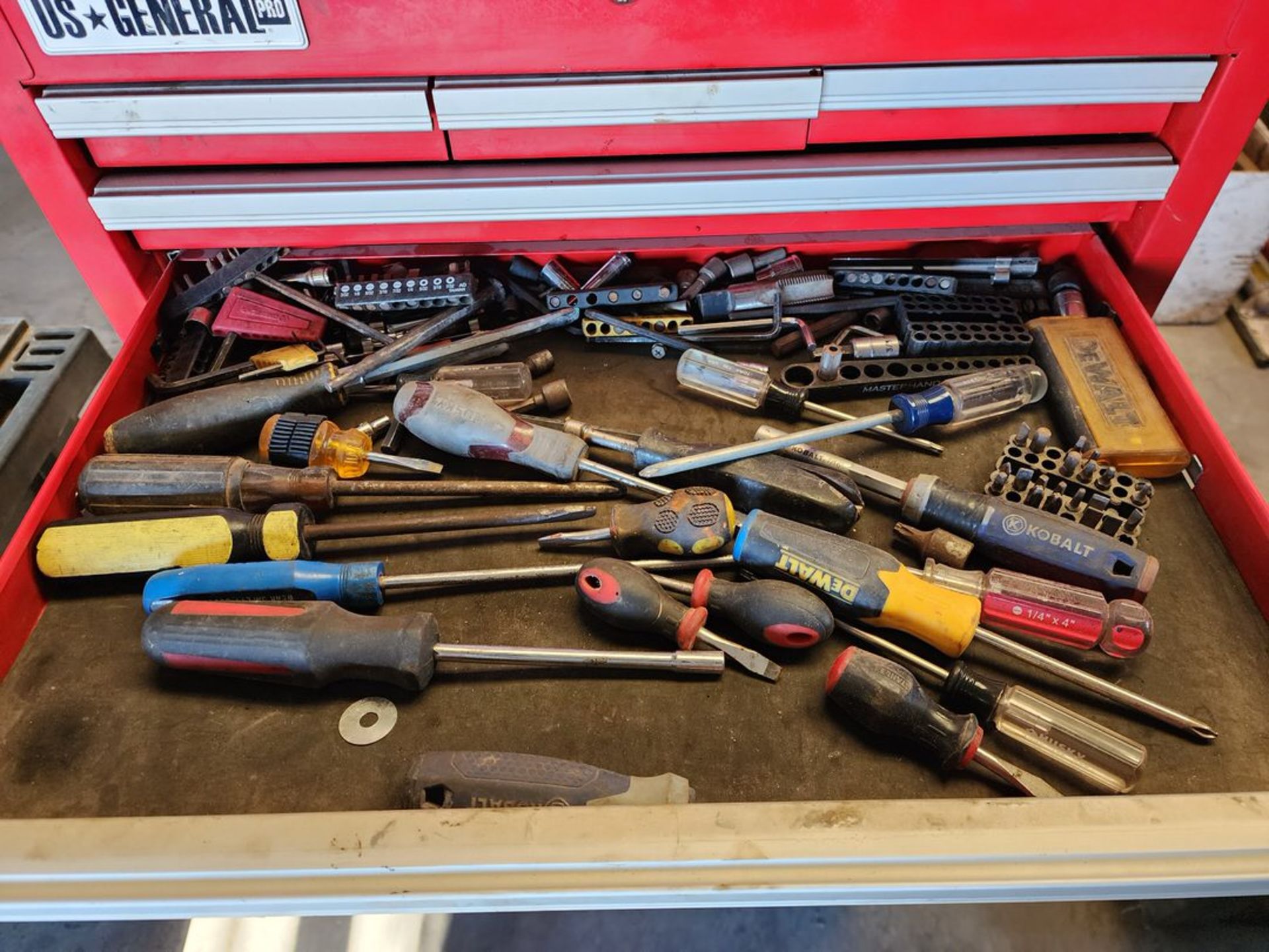 Rolling Tool Cabinet W/ Assorted Tools - Image 4 of 22