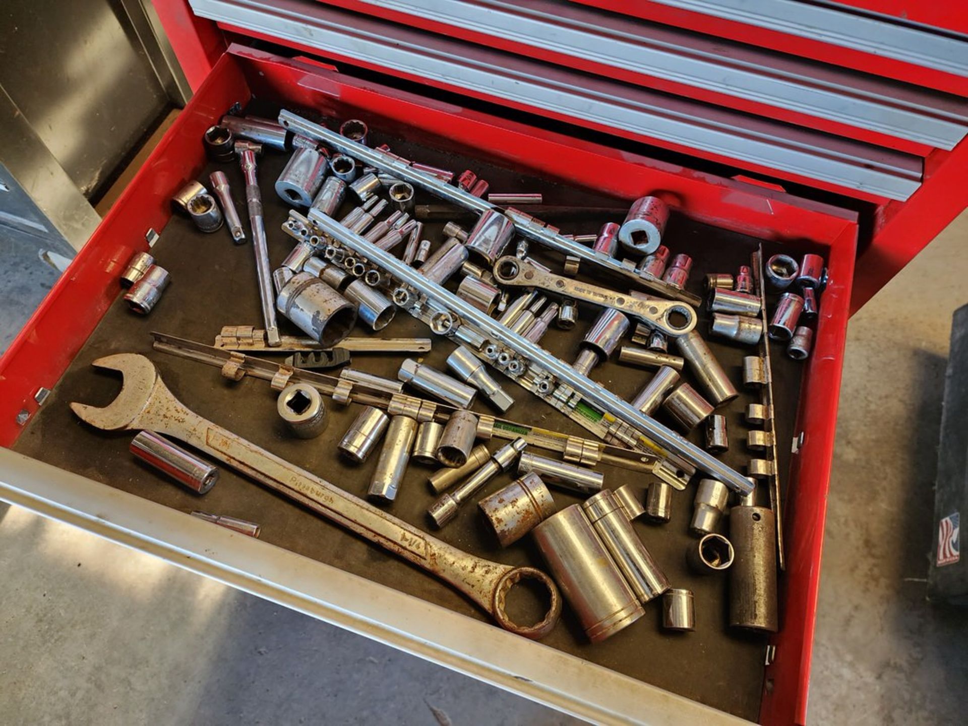 Rolling Tool Cabinet W/ Assorted Tools - Image 14 of 22