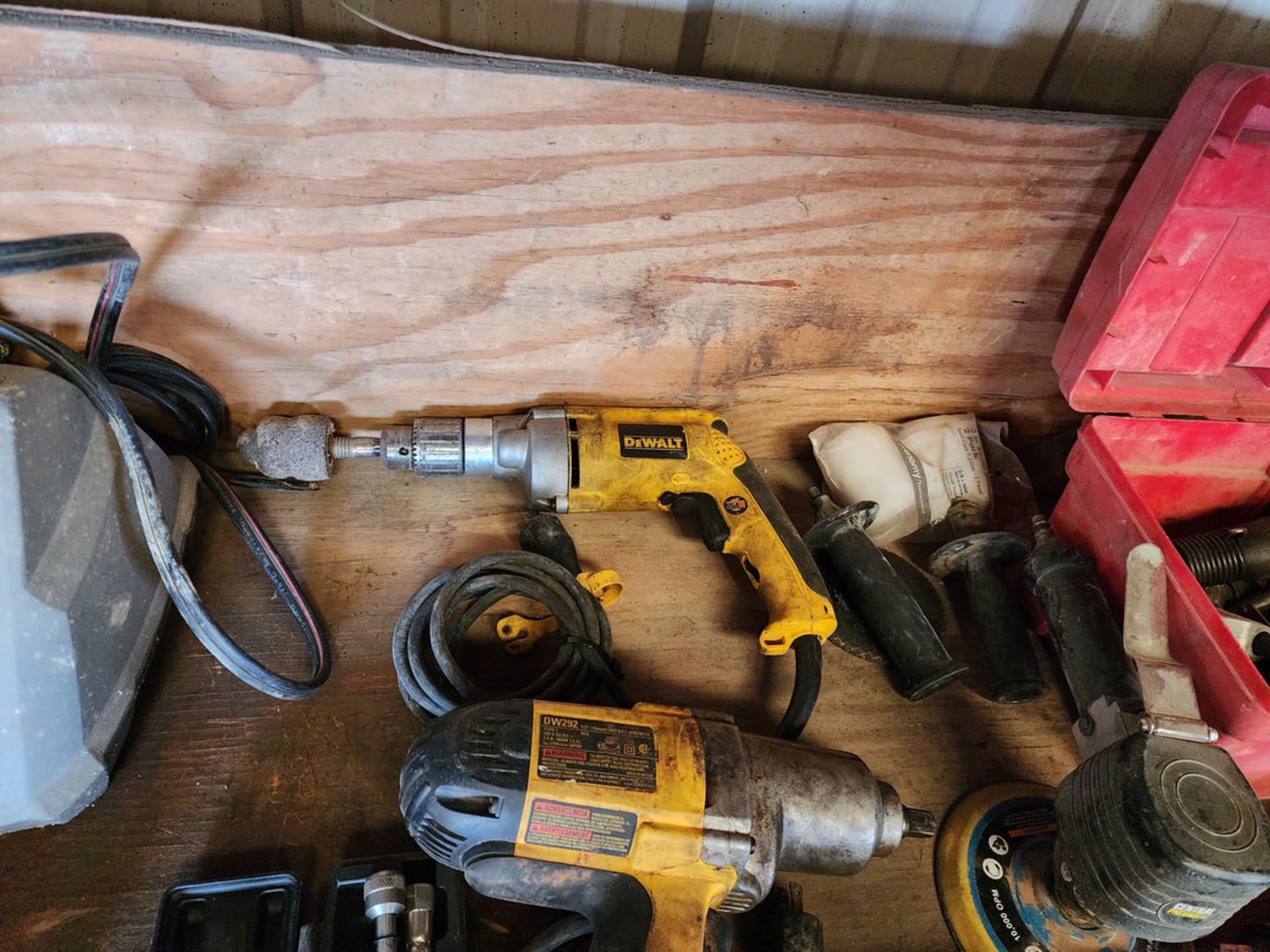 Contents Of Rack To Include But Not Limited To: (Welder Excluded) Assorted Power Tools; Drills; - Image 11 of 49