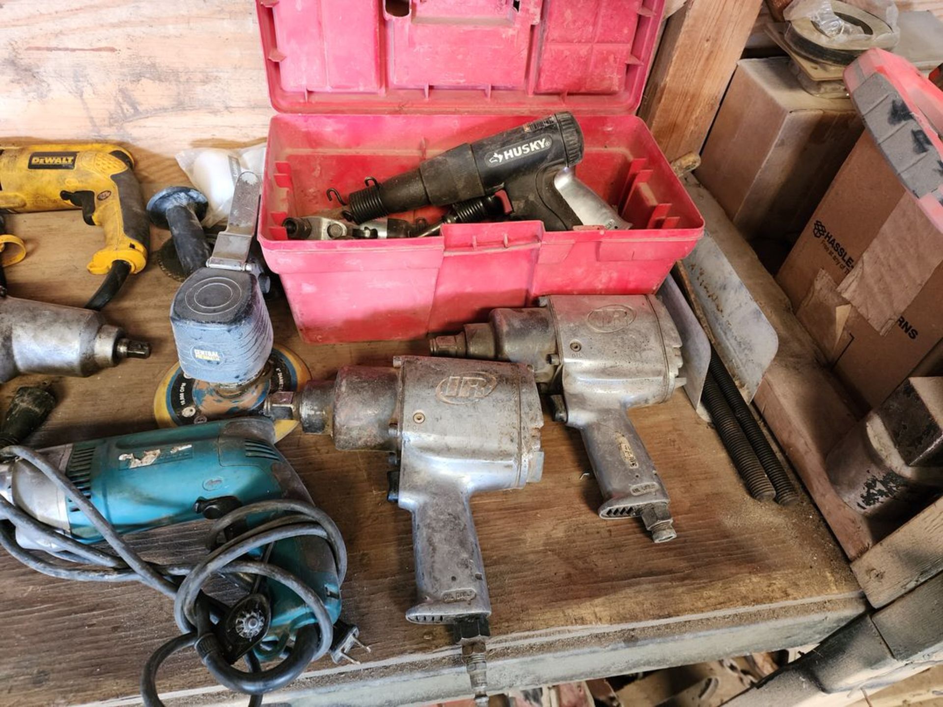 Contents Of Rack To Include But Not Limited To: (Welder Excluded) Assorted Power Tools; Drills; - Image 12 of 49