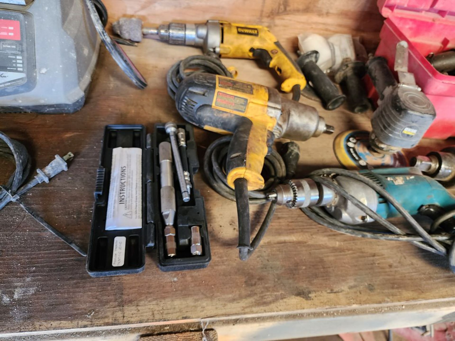 Contents Of Rack To Include But Not Limited To: (Welder Excluded) Assorted Power Tools; Drills; - Image 9 of 49