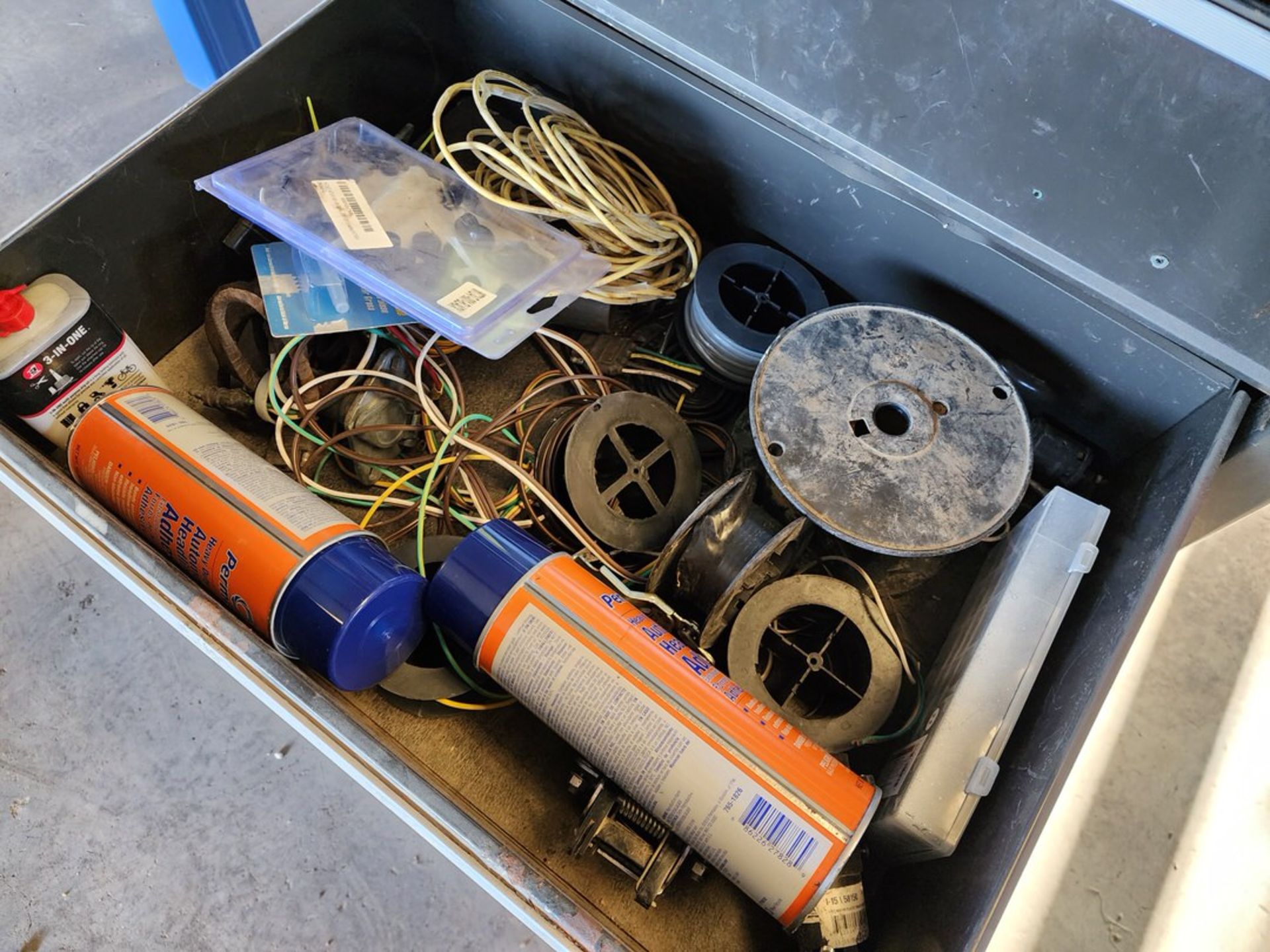 Rolling Tool Cabinet W/ Assorted Ele Contents - Image 19 of 28