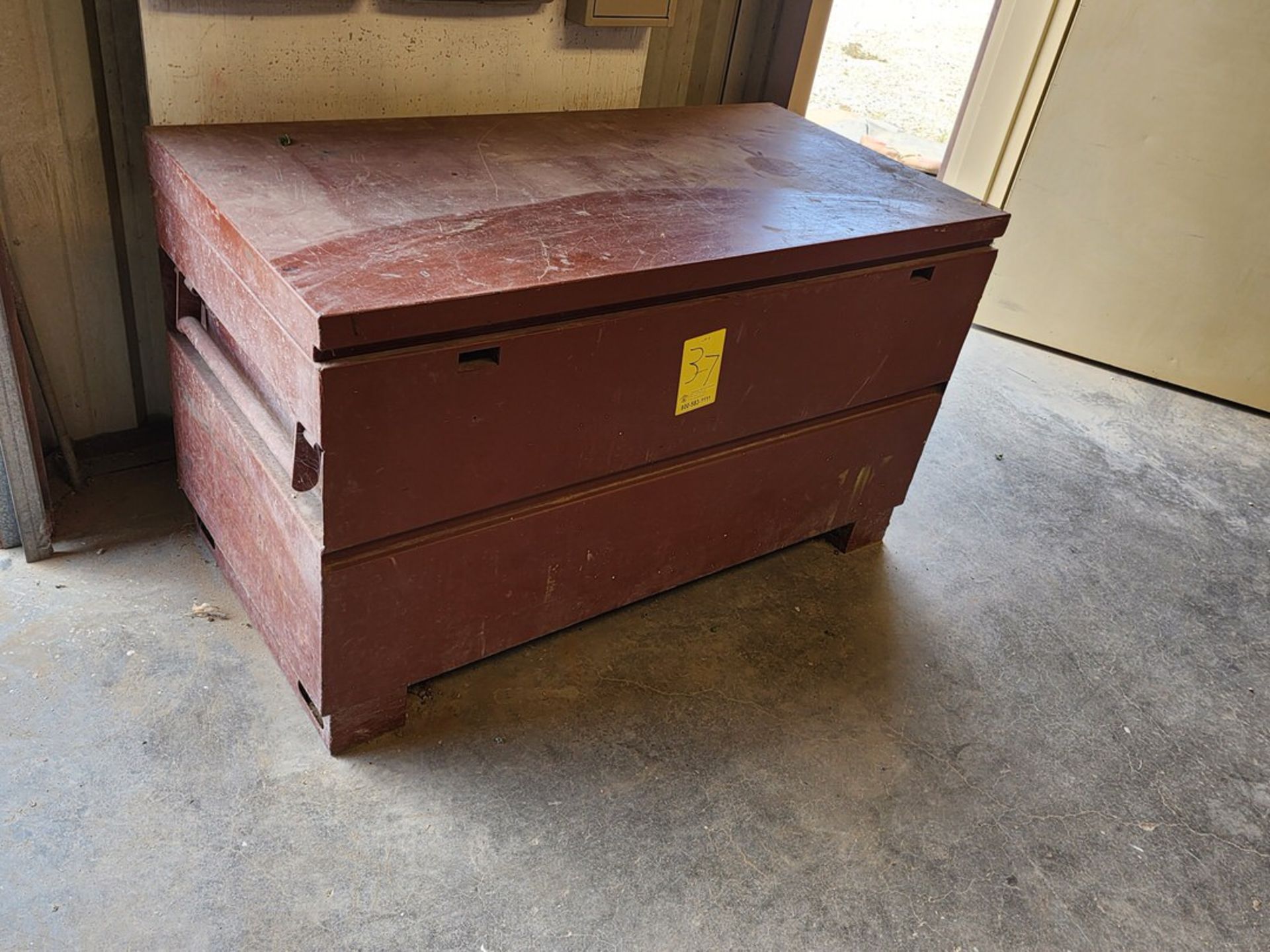 Storage Chest W/ 12"x18" Domehead, Assorted Test Balls" 6"-18"; W/ Accessories - Image 2 of 11