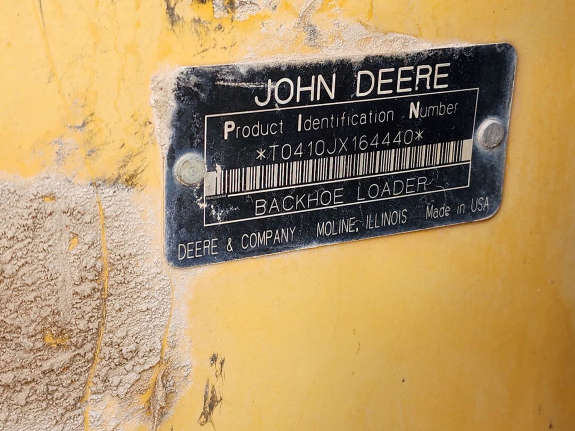 2008 John Deere 410J Backhoe Loader W/ 1.5 cu/yd Bucket; Pin: T0410JX164440; Hrs: 9,221.4 - Image 17 of 19