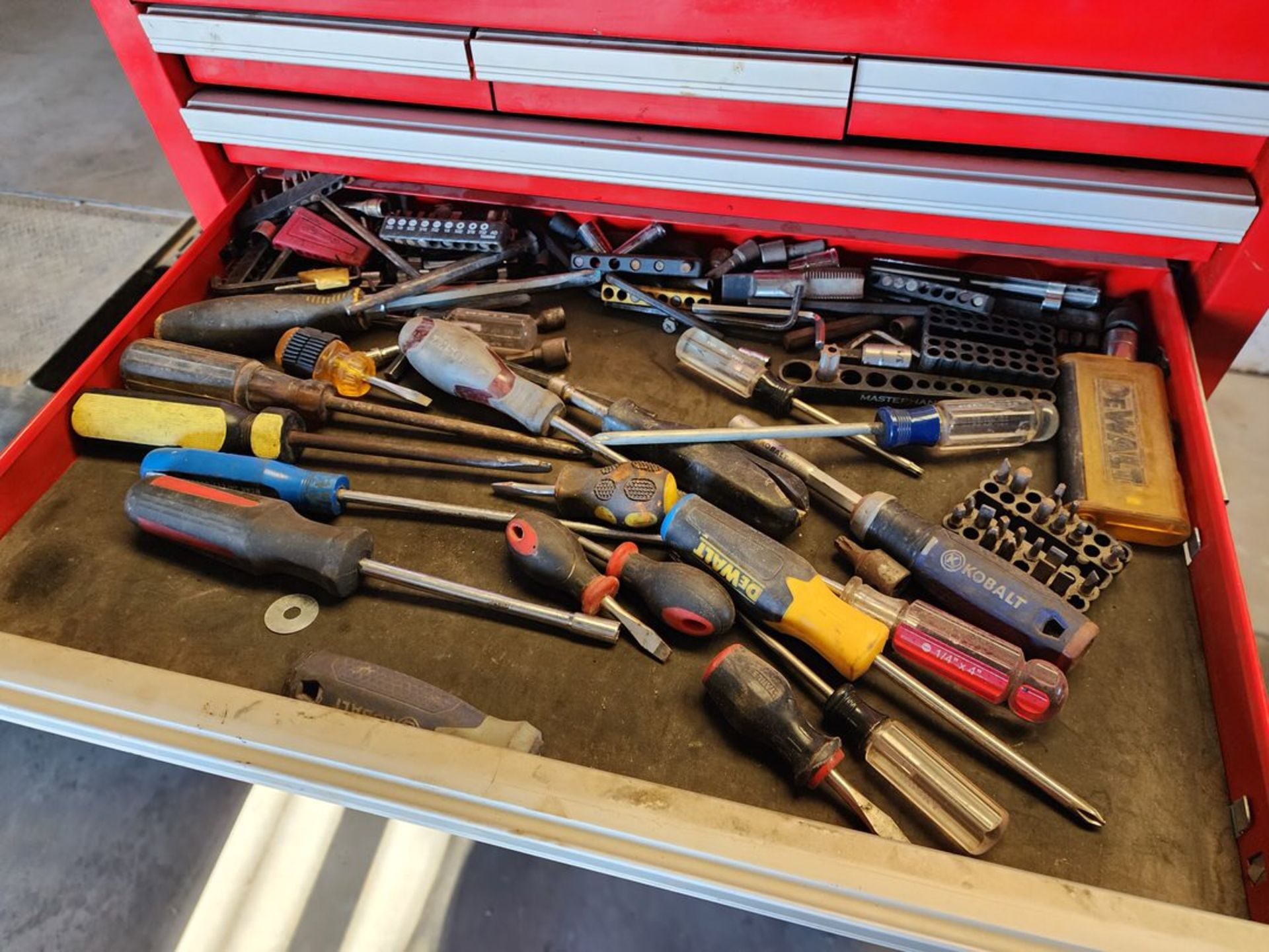 Rolling Tool Cabinet W/ Assorted Tools - Image 5 of 22