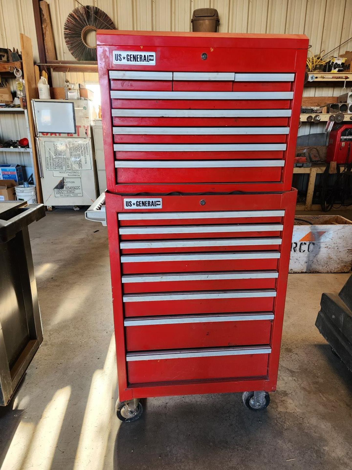 Rolling Tool Cabinet W/ Assorted Tools